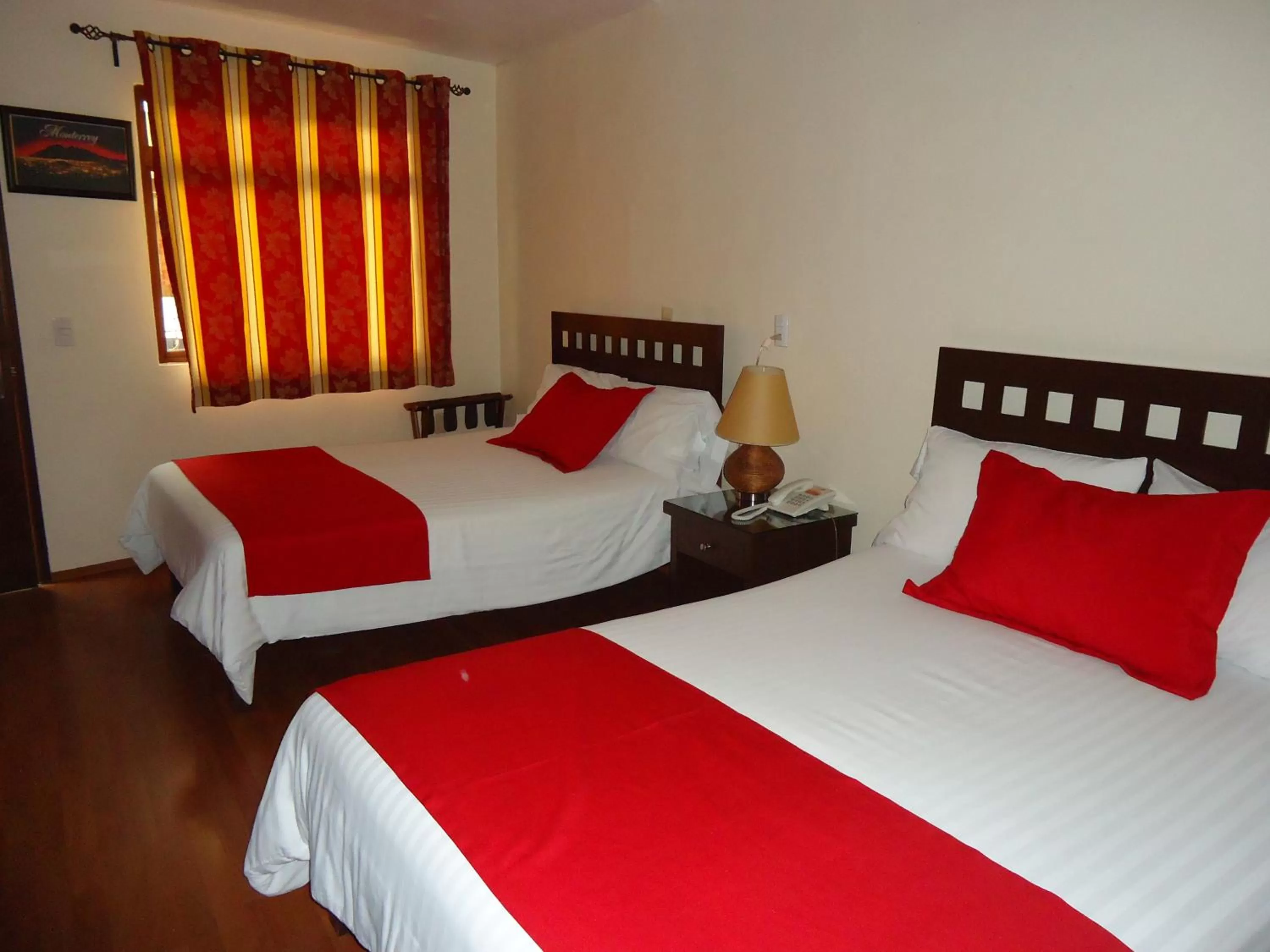 Bed in Hotel Plaza San Carlos