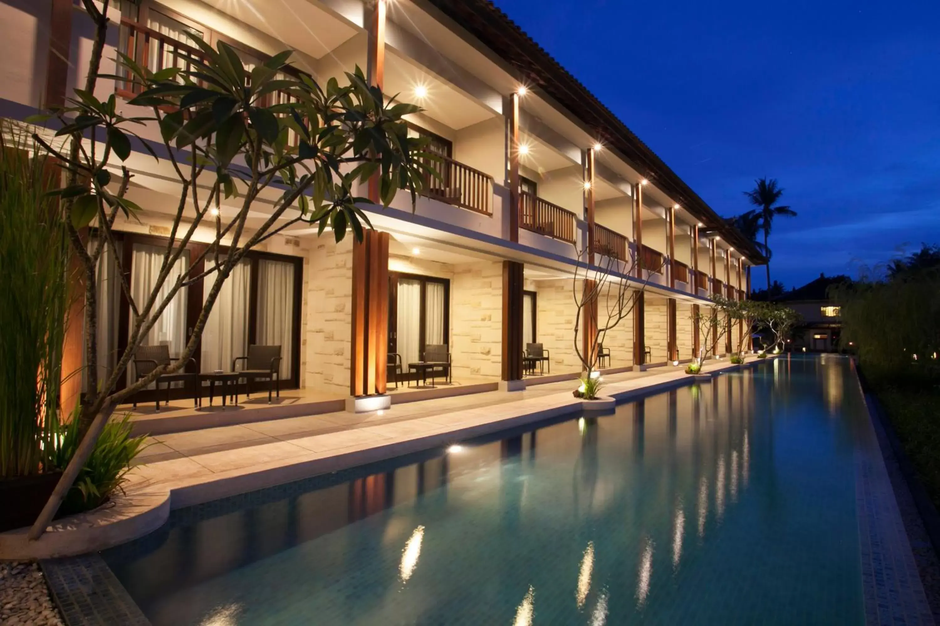 Facade/entrance, Swimming Pool in Grand Whiz Hotel Nusa Dua Bali