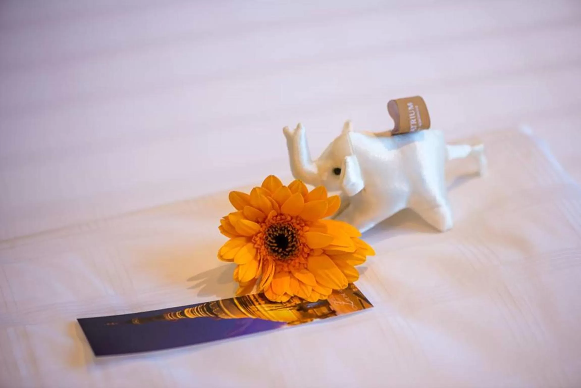 Decorative detail, Bed in Chatrium Hotel Royal Lake Yangon
