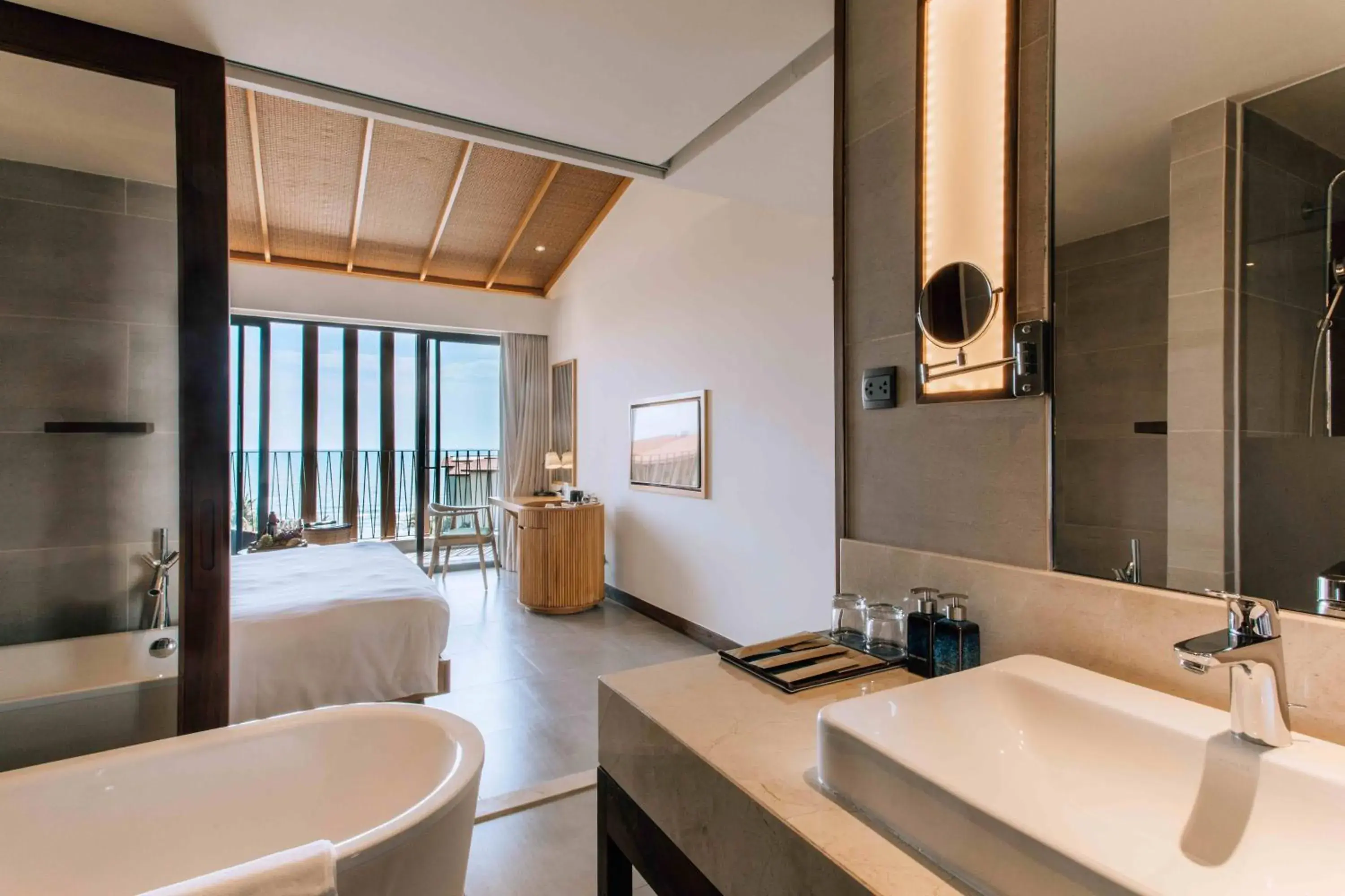 Photo of the whole room, Bathroom in Dusit Princess Moonrise Beach Resort