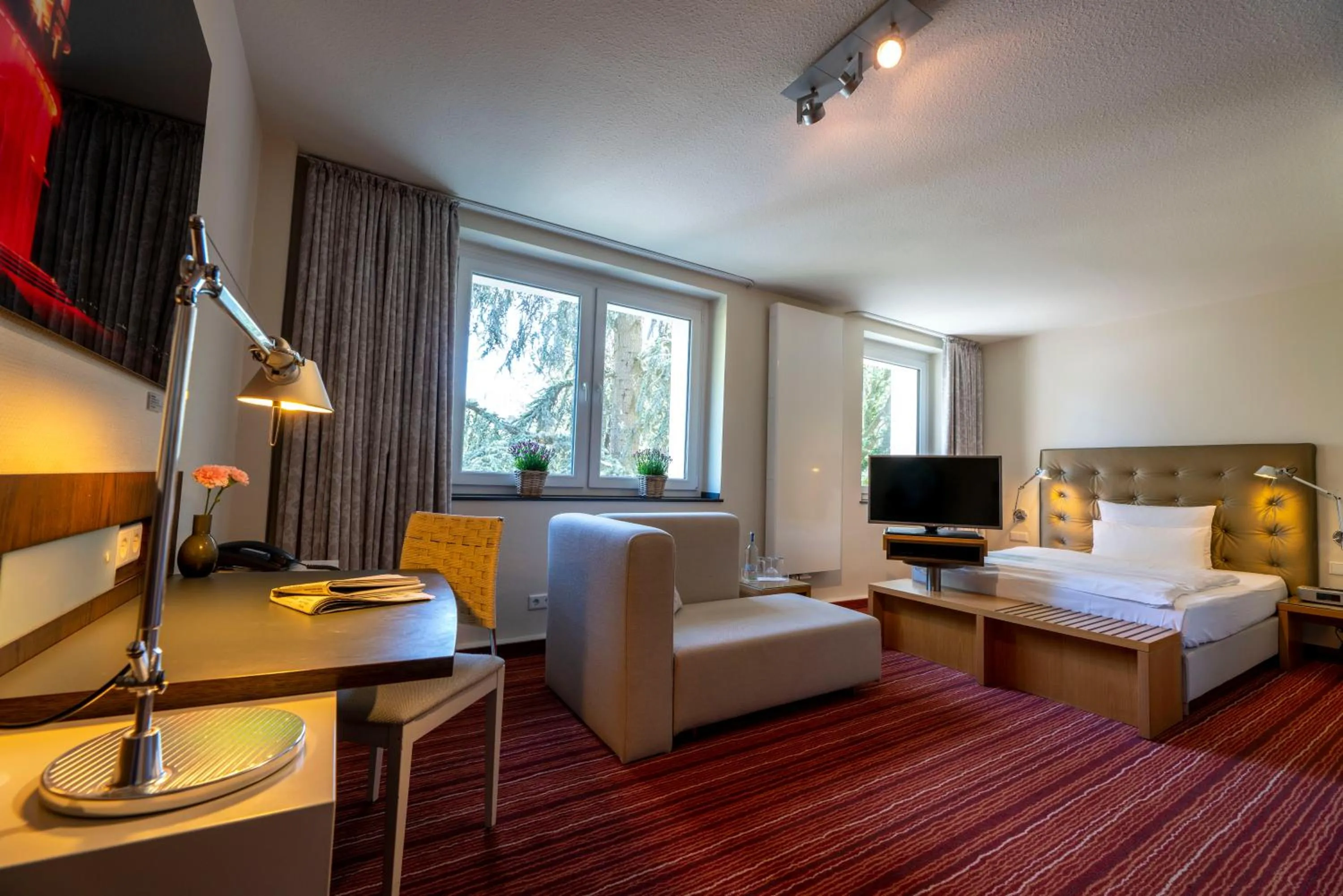 Photo of the whole room in Hotel An der Gruga