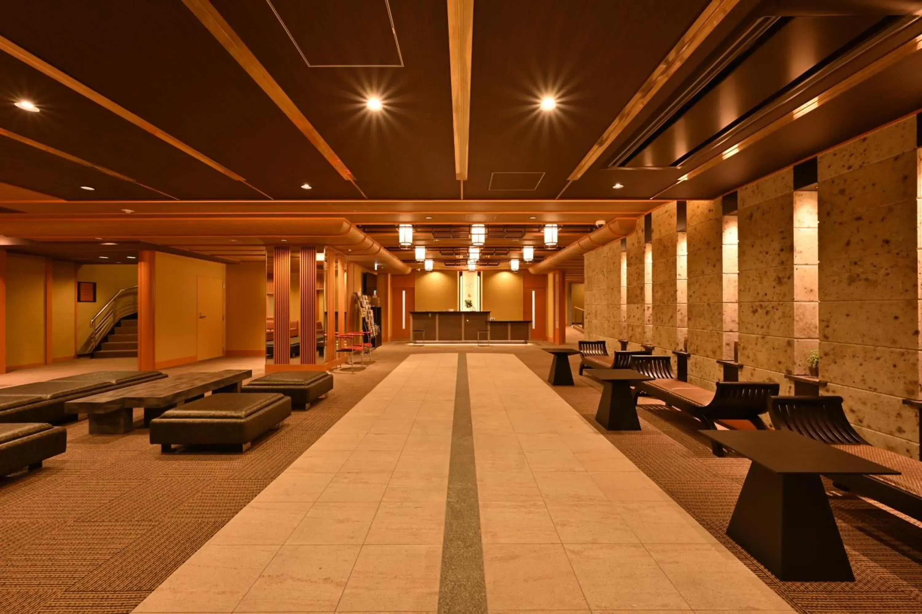 Lobby or reception in Biwako Hanakaido