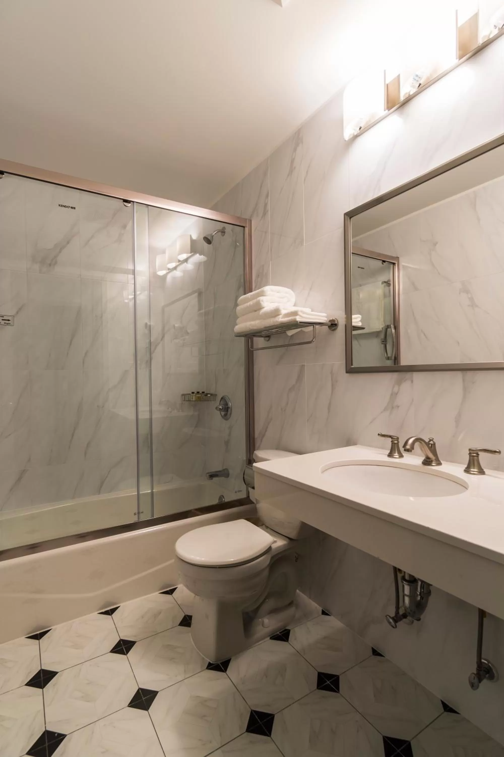 Toilet in John Hotel