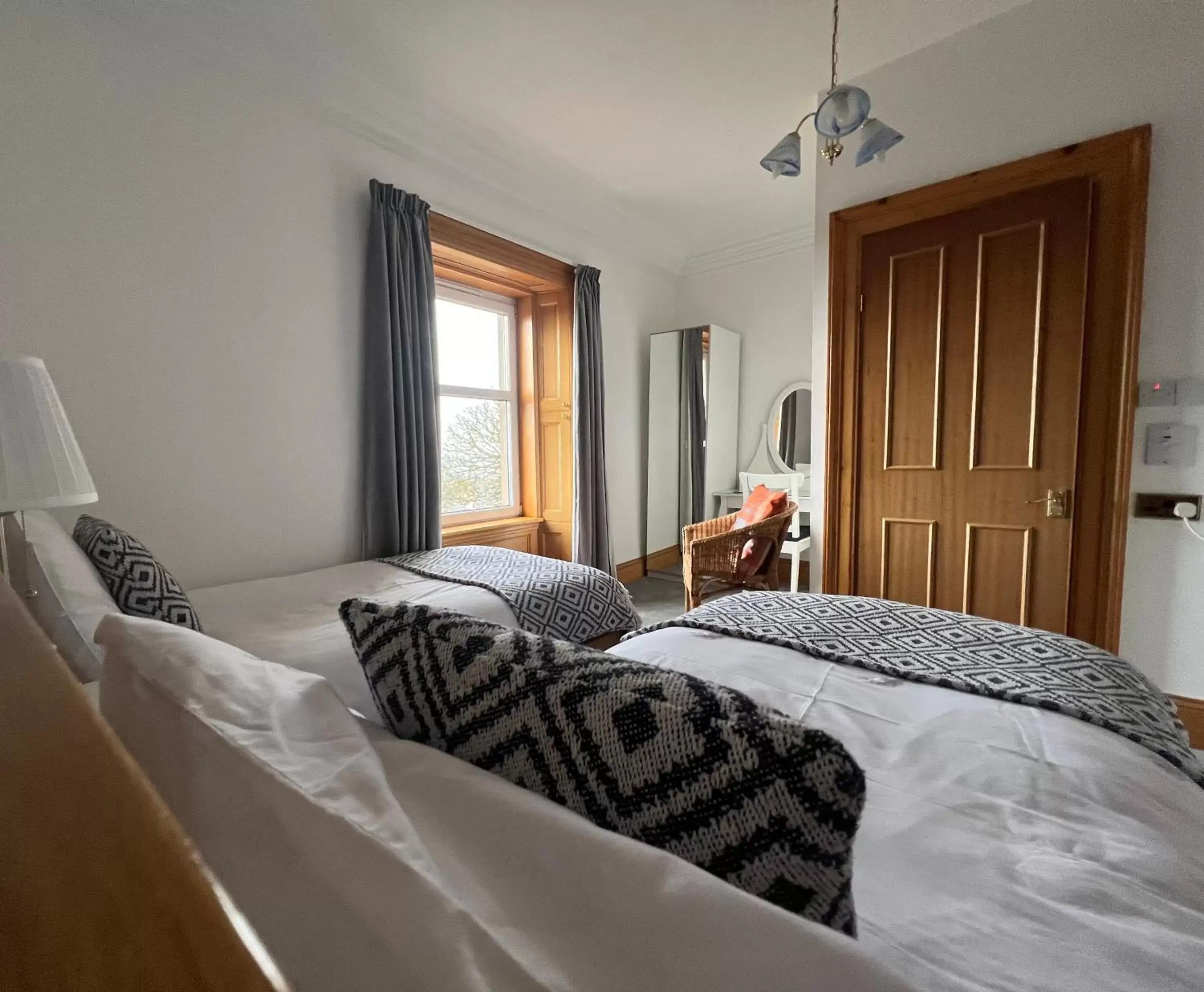 Superior Twin Room with Sea View in Morven Guest House Carnoustie Superior Twin Room with Sea View in Morven Guest House Carnoustie