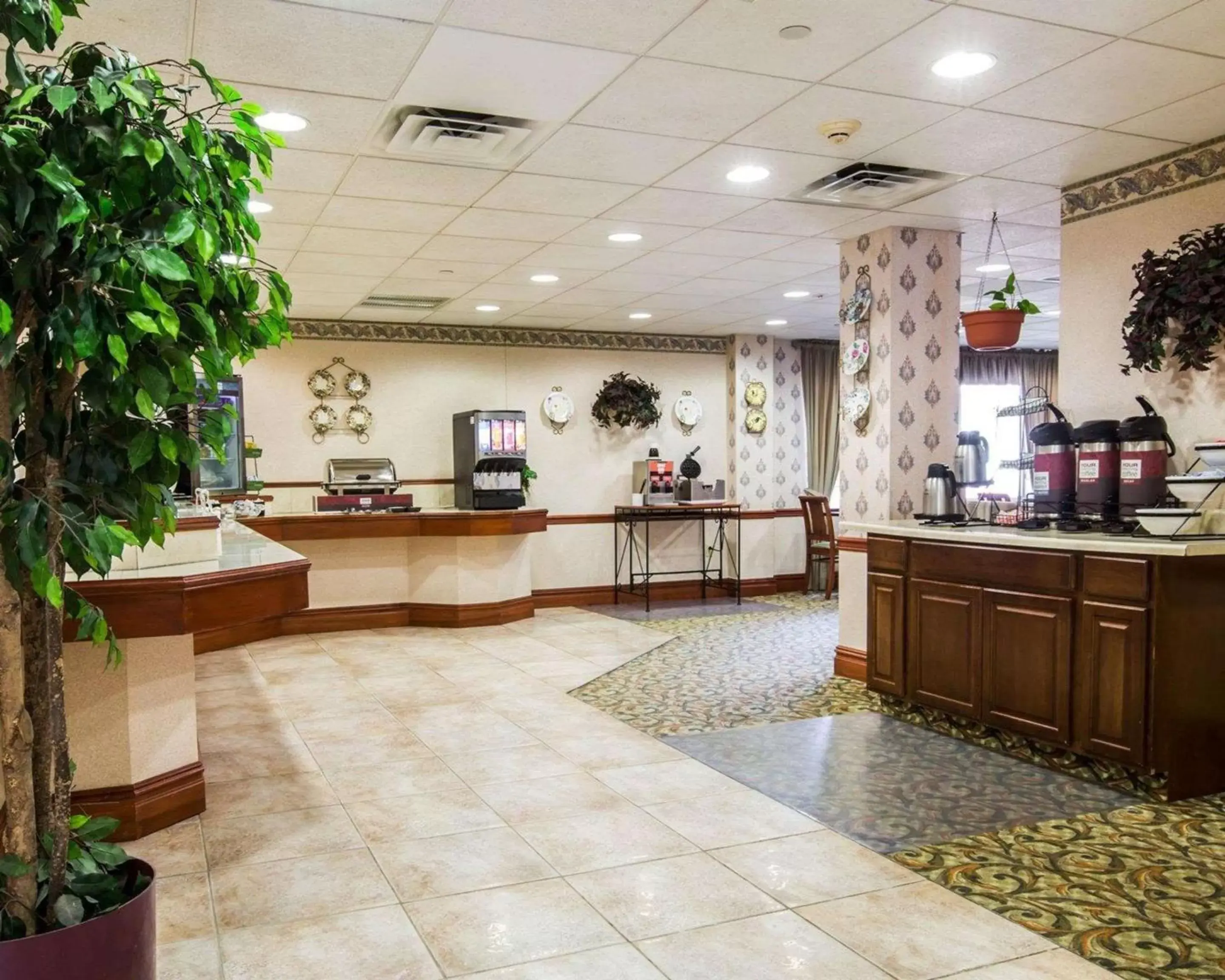 Restaurant/places to eat, Lobby/Reception in Comfort Inn & Suites