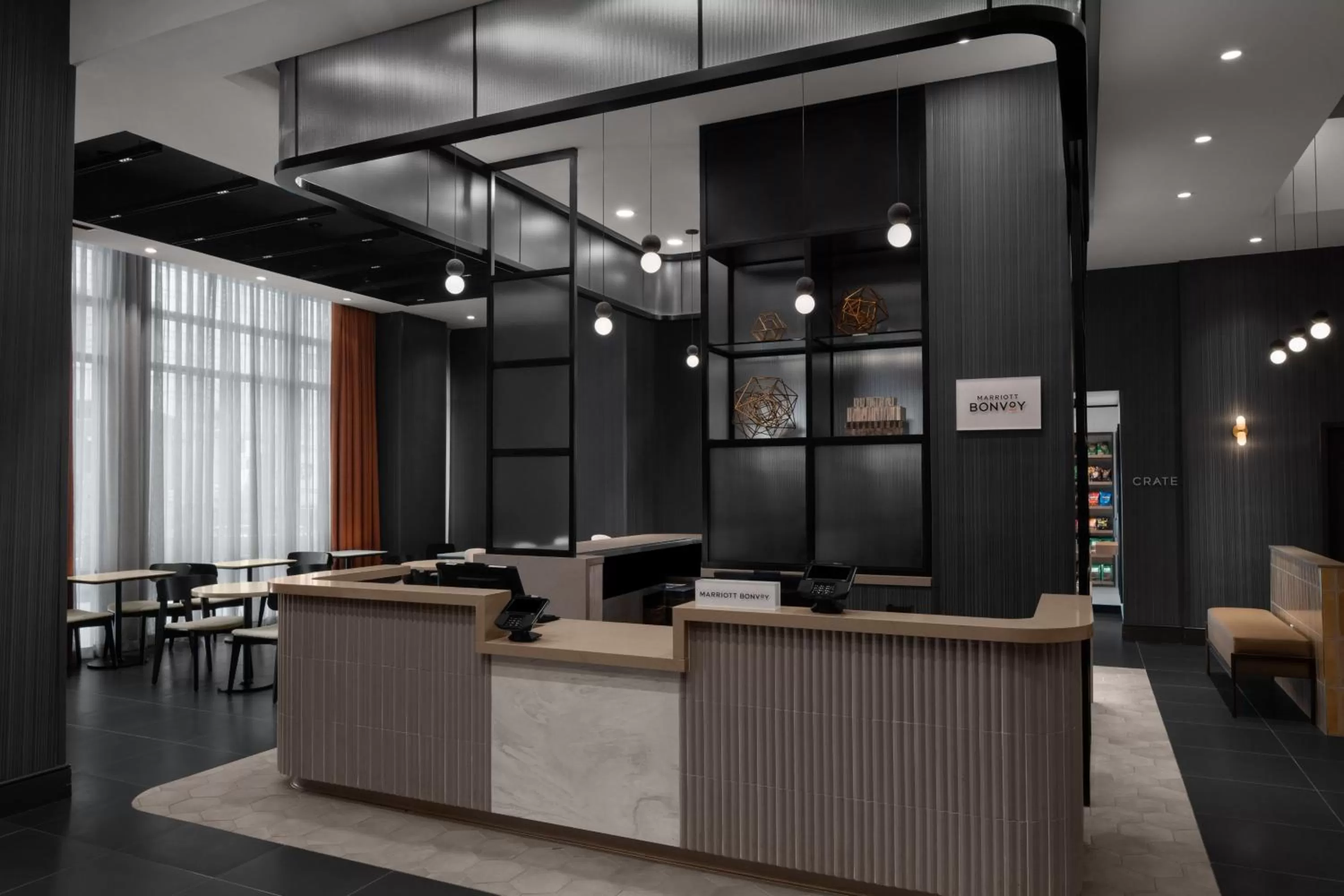 Lobby or reception in Courtyard by Marriott New York World Trade Center Area