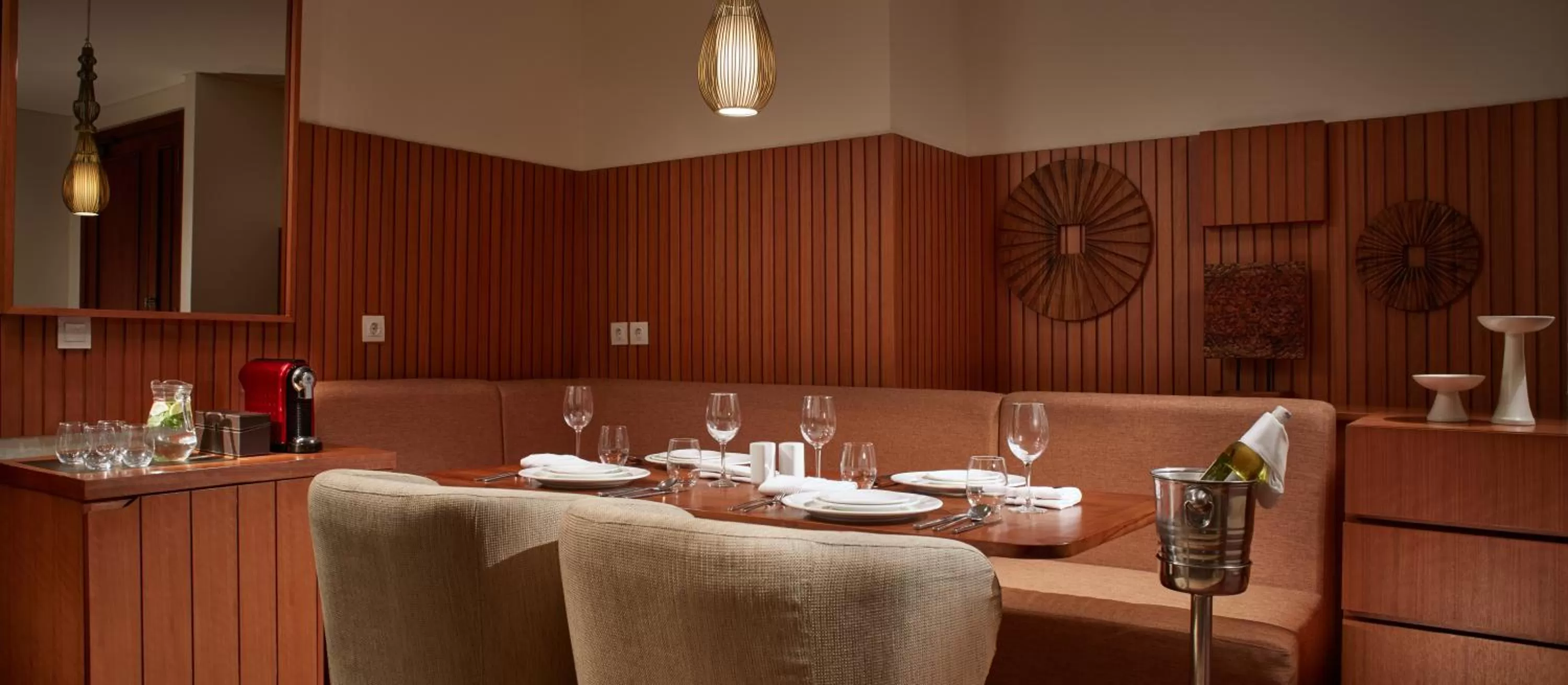 Decorative detail in MERUSAKA Nusa Dua