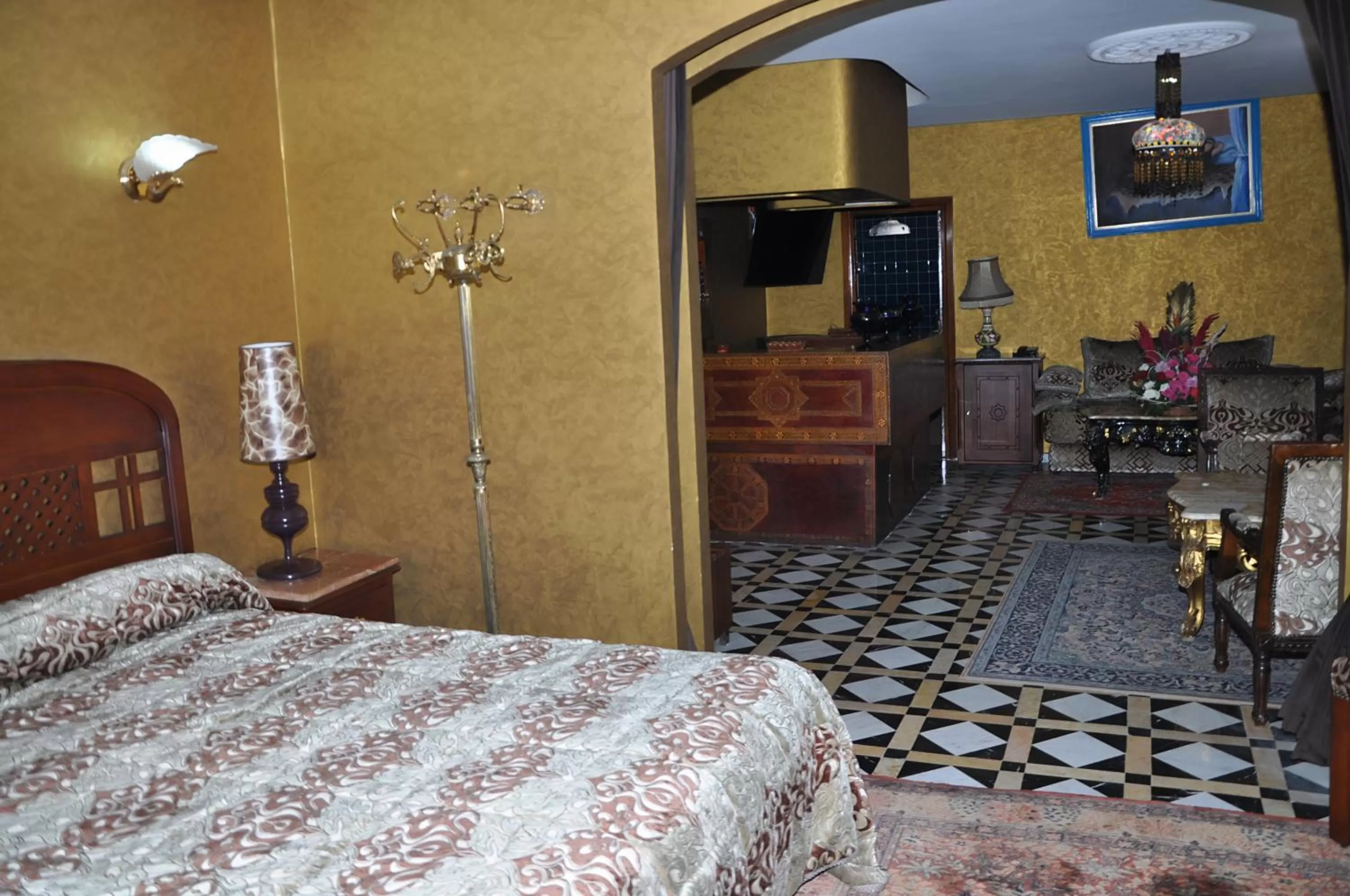 Bed in Hôtel Transatlantique