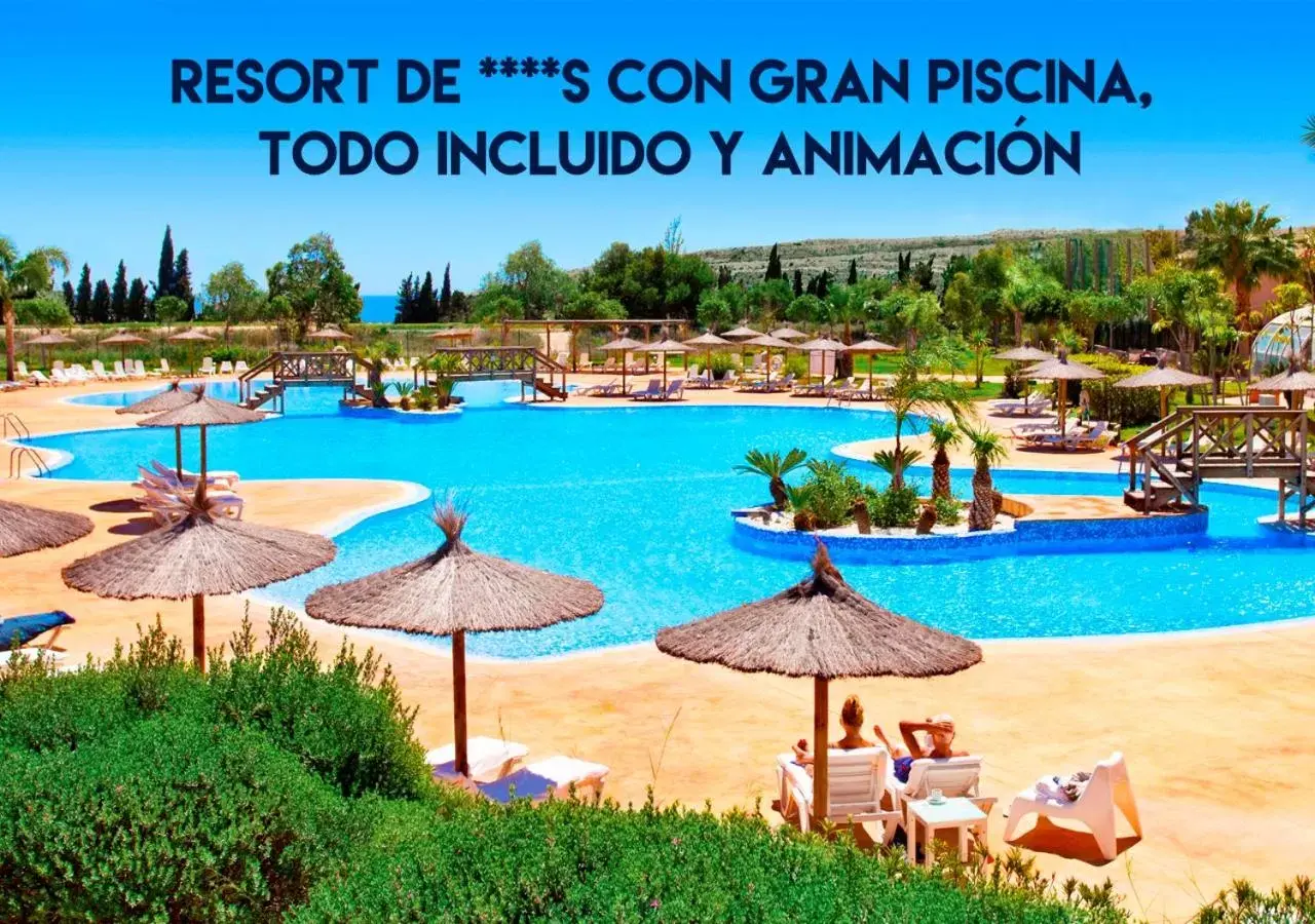 Pool view, Swimming Pool in Hotel Bonalba Alicante