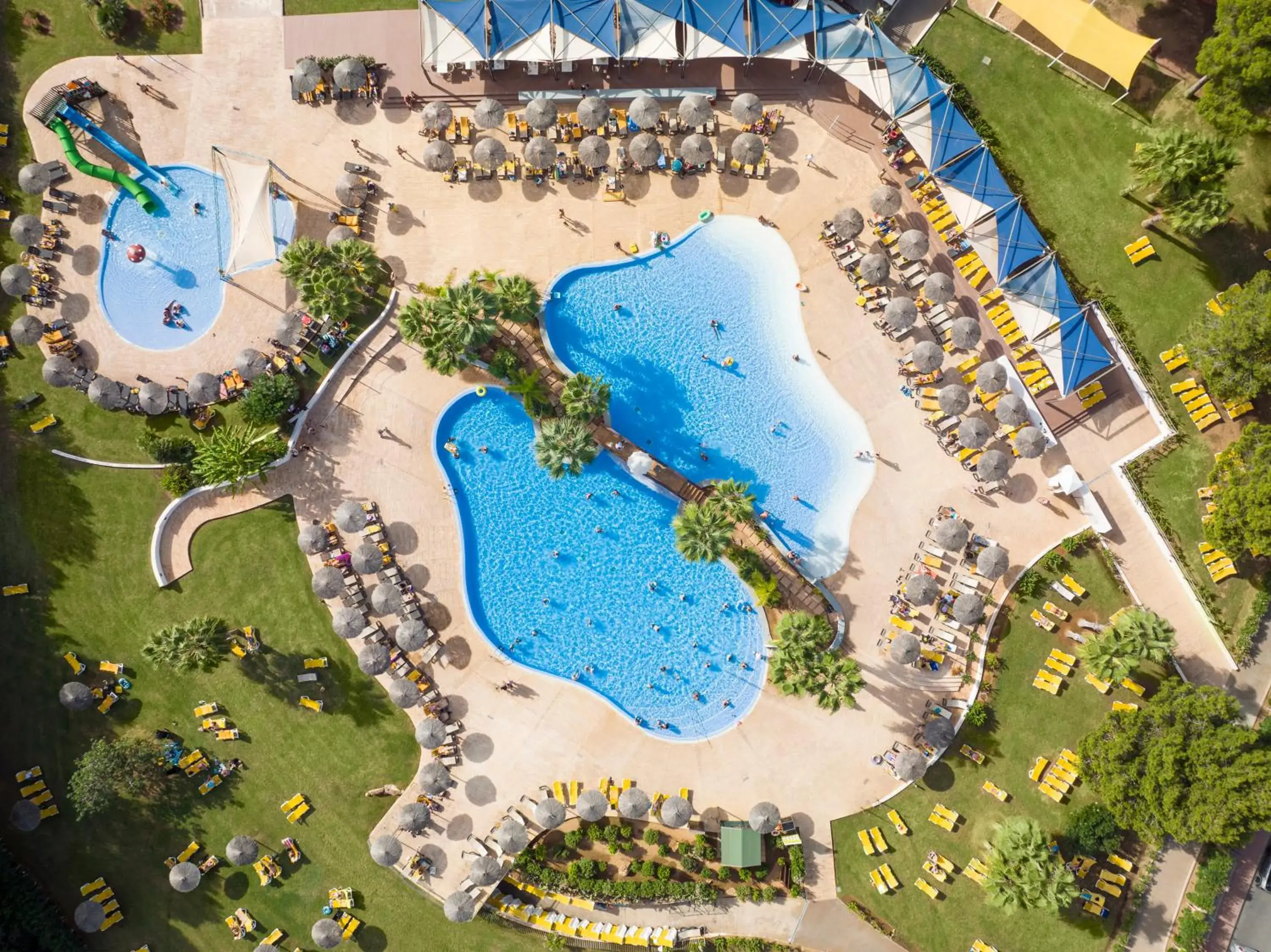 Bird's eye view, Bird's-eye View in TUI Magic Life Cala Pada