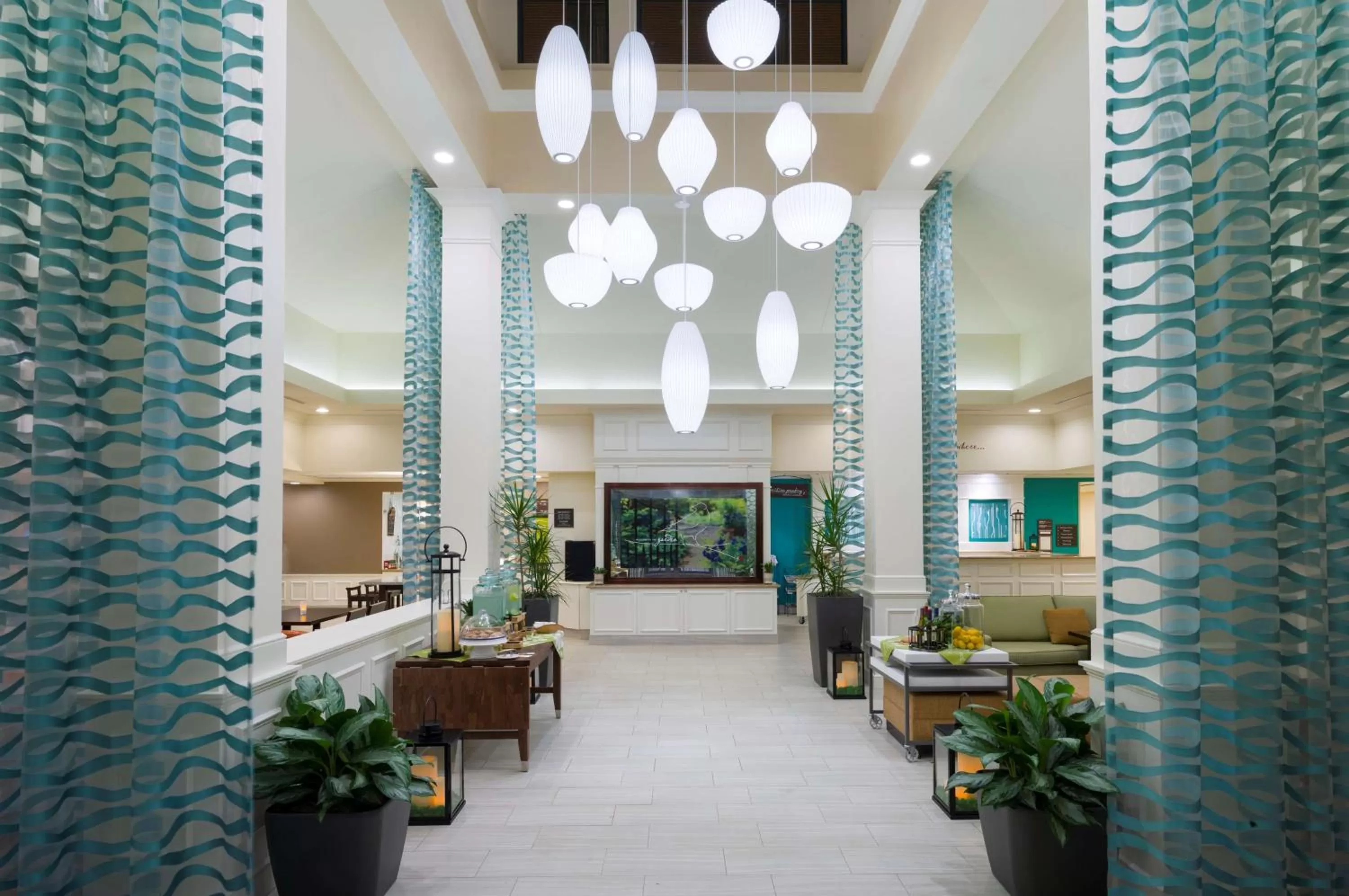 Lobby or reception in Hilton Garden Inn Hartford South/Glastonbury