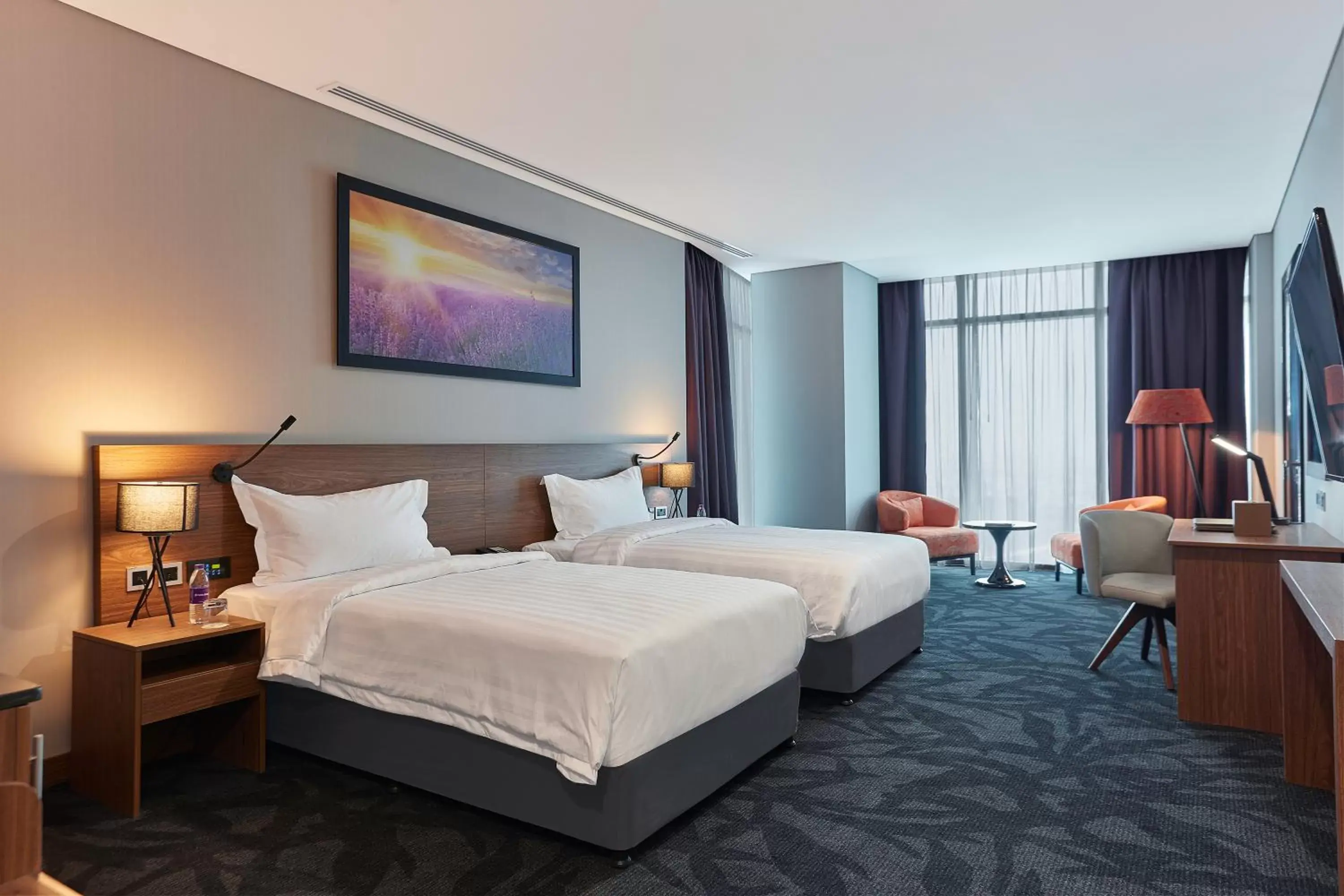 Bedroom, Bed in Park Regis Business Bay