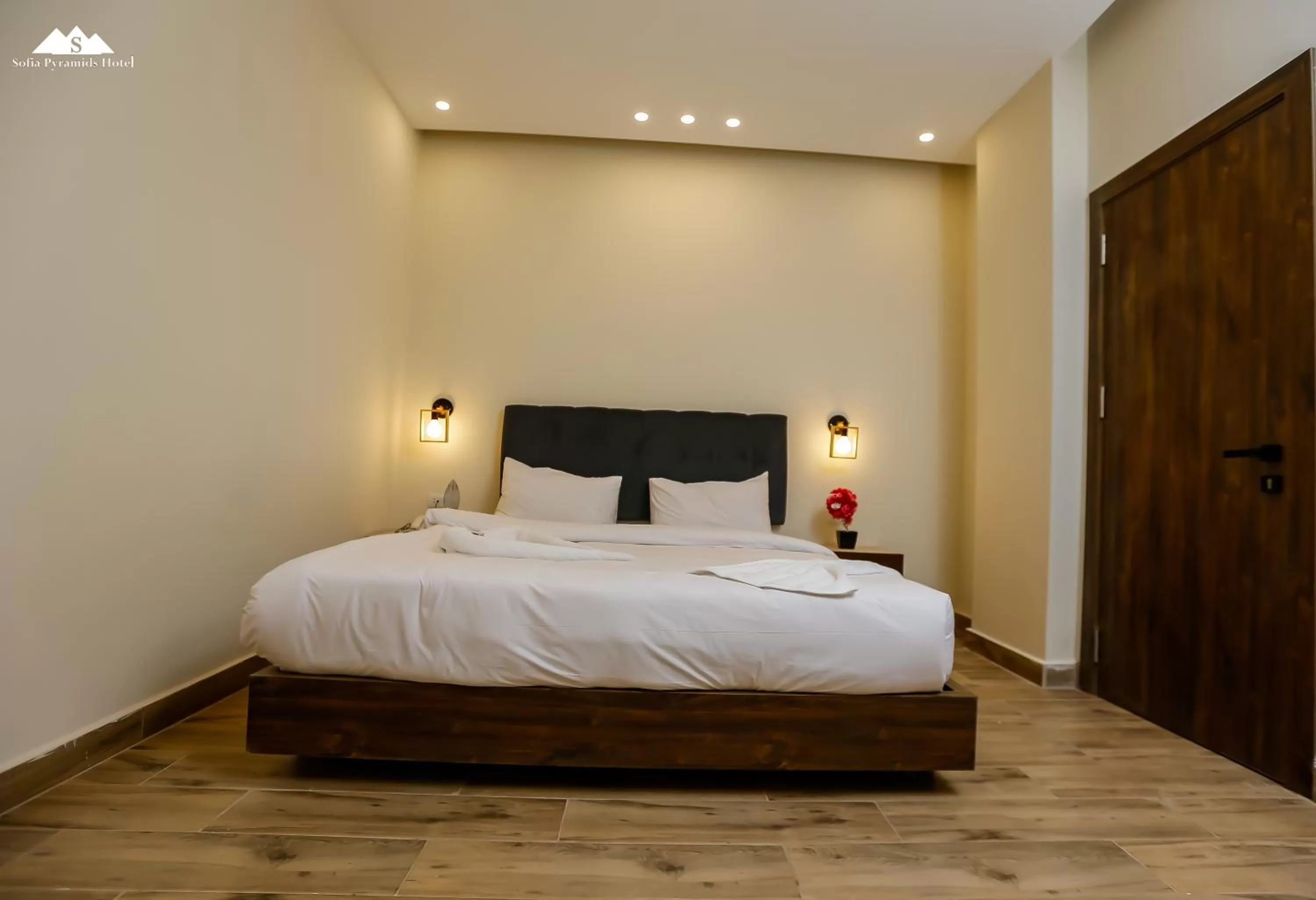 Photo of the whole room, Bed in Sofia Pyramids Hotel