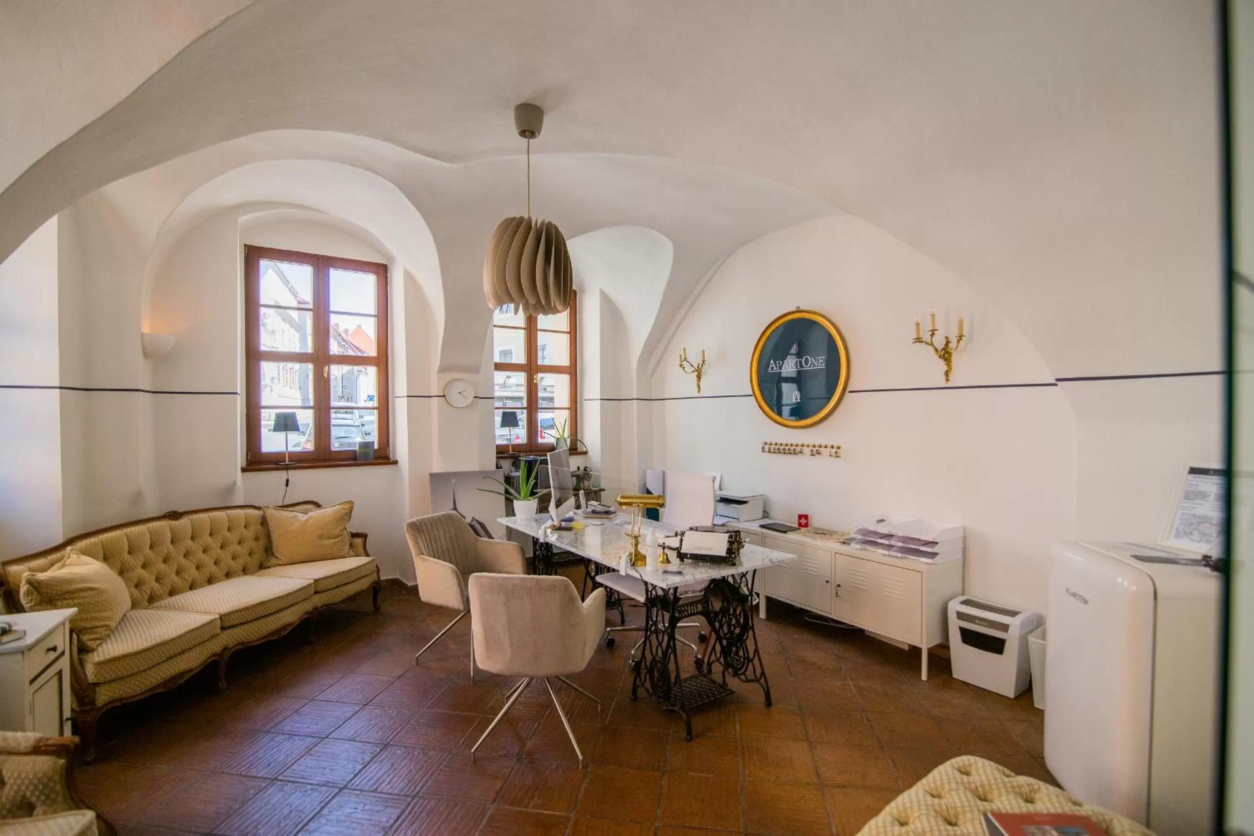 Lobby or reception in ApartOne Altstadt-Hotel