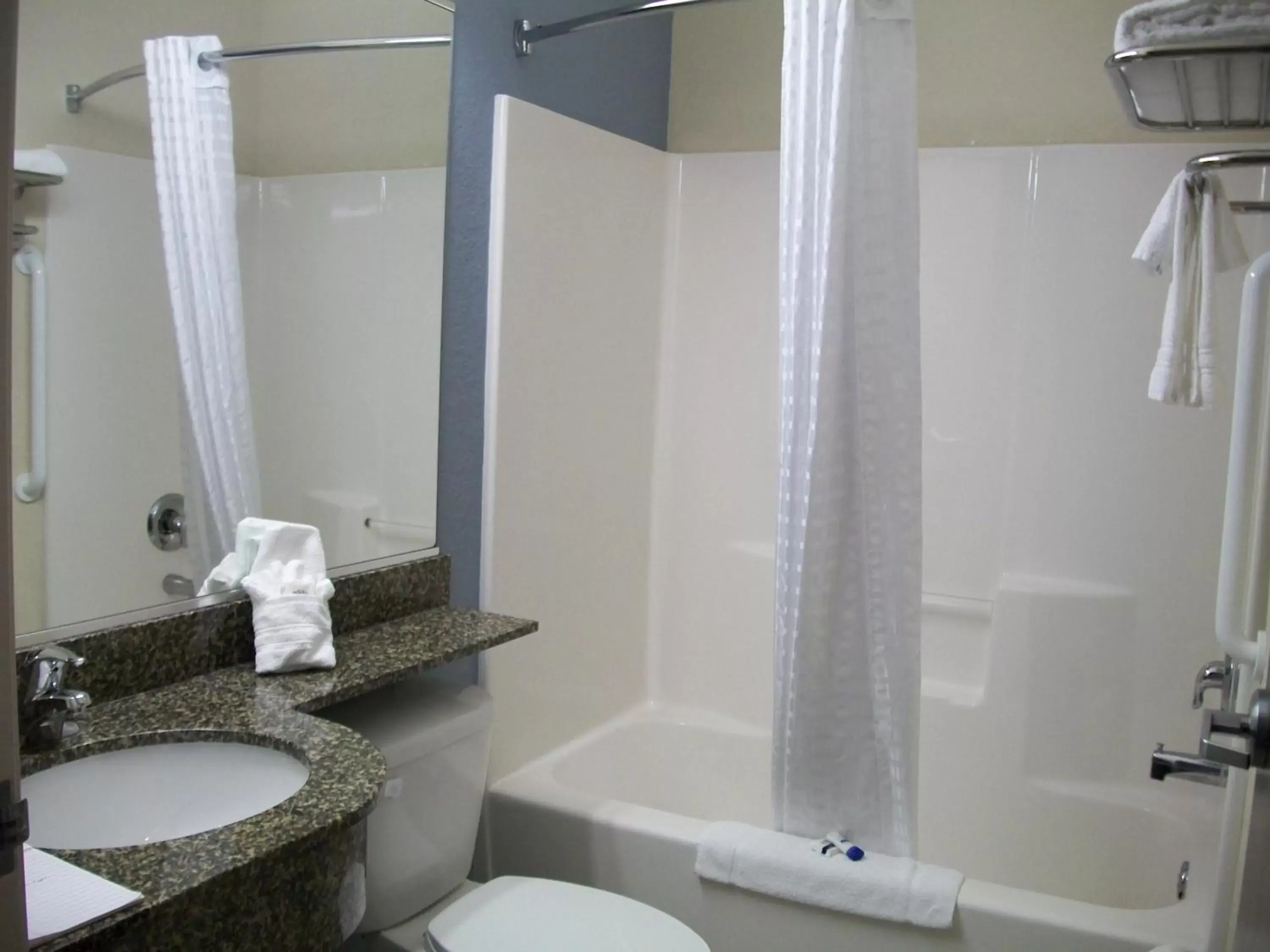Bathroom in Microtel Inn & Suites by Wyndham Spring Hill/Weeki Wachee