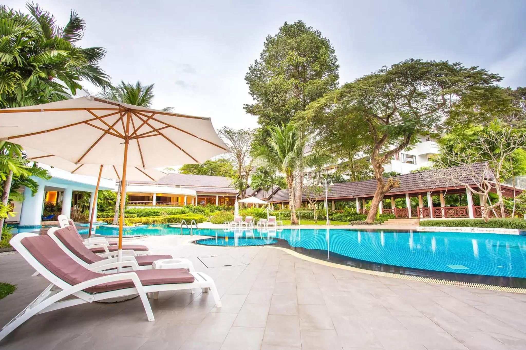 Pool view, Swimming Pool in Novotel Rayong Rim Pae Resort