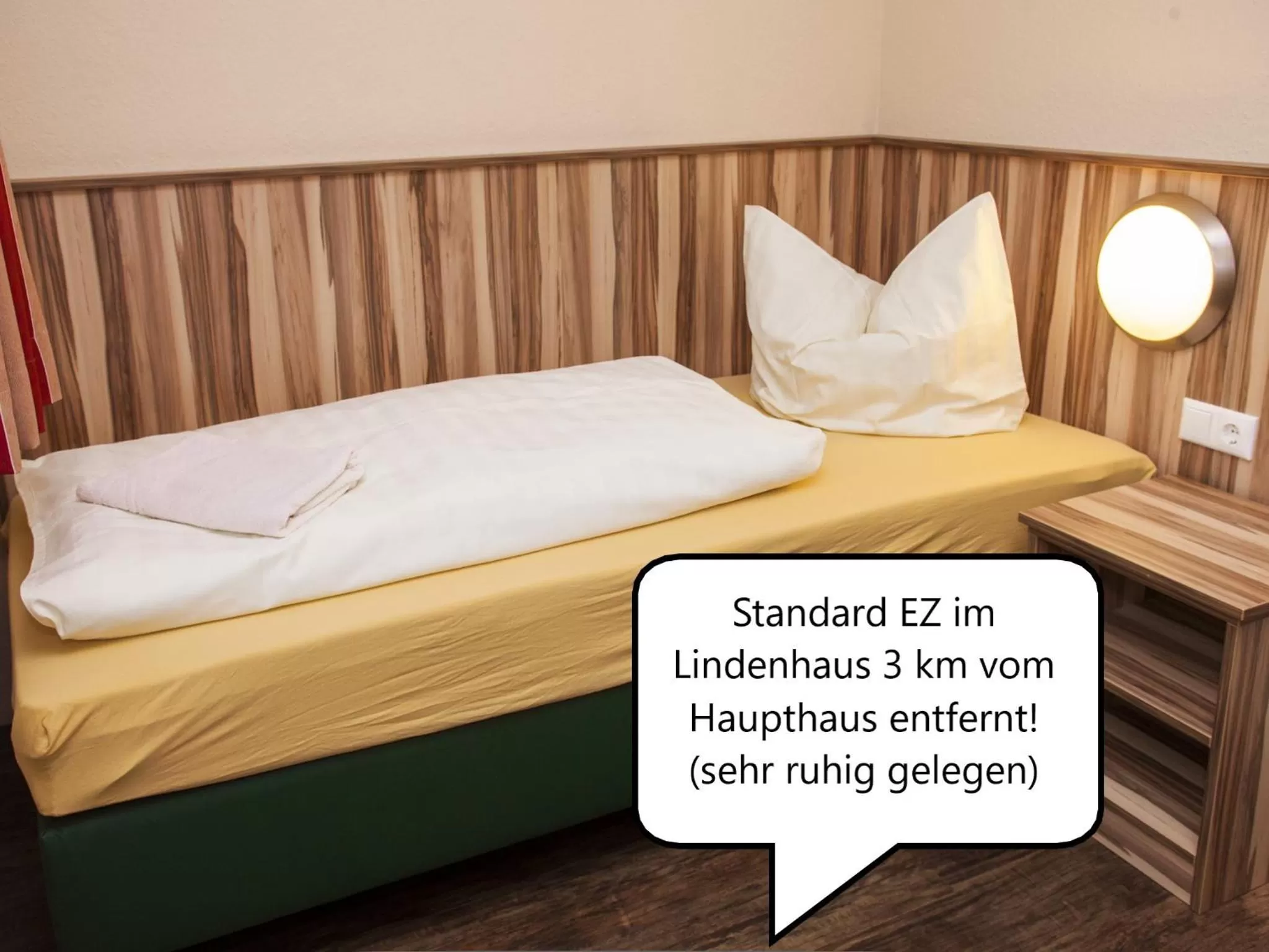 Bedroom, Bed in Gasthof Scharfe Kurve