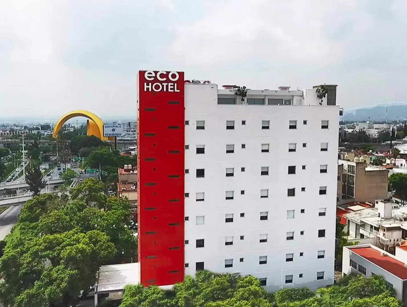 Bird's eye view in Eco Hotel Guadalajara Expo