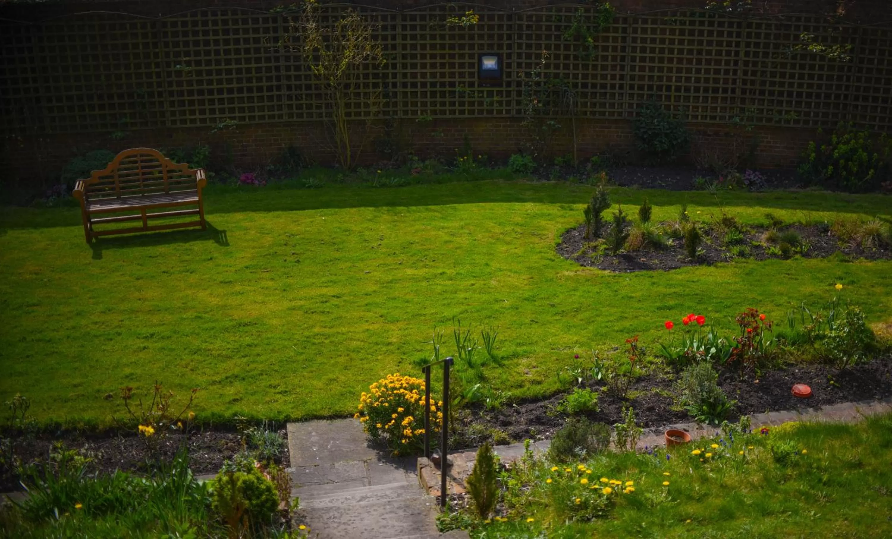 Garden in Castle House Hotel