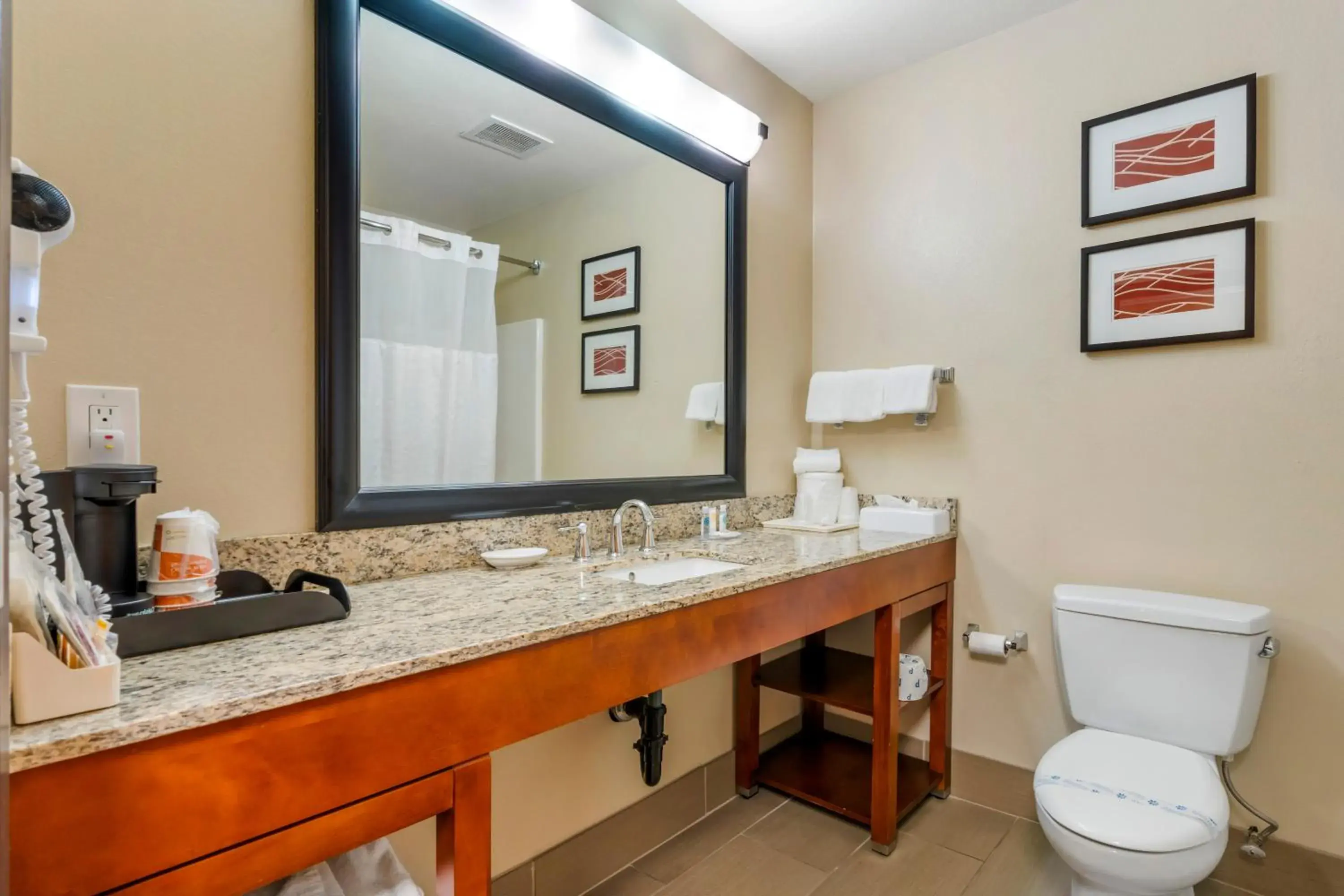 Toilet, Bathroom in Comfort Inn & Suites Redwood Country