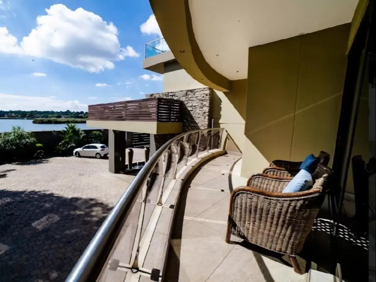 Balcony/Terrace in One O Eight Boutique Hotel