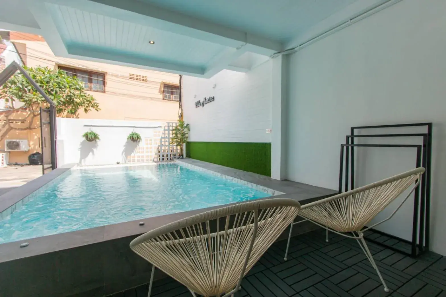 Pool view in Sun Marina Cha-Am Pool view in Sun Marina Cha-Am