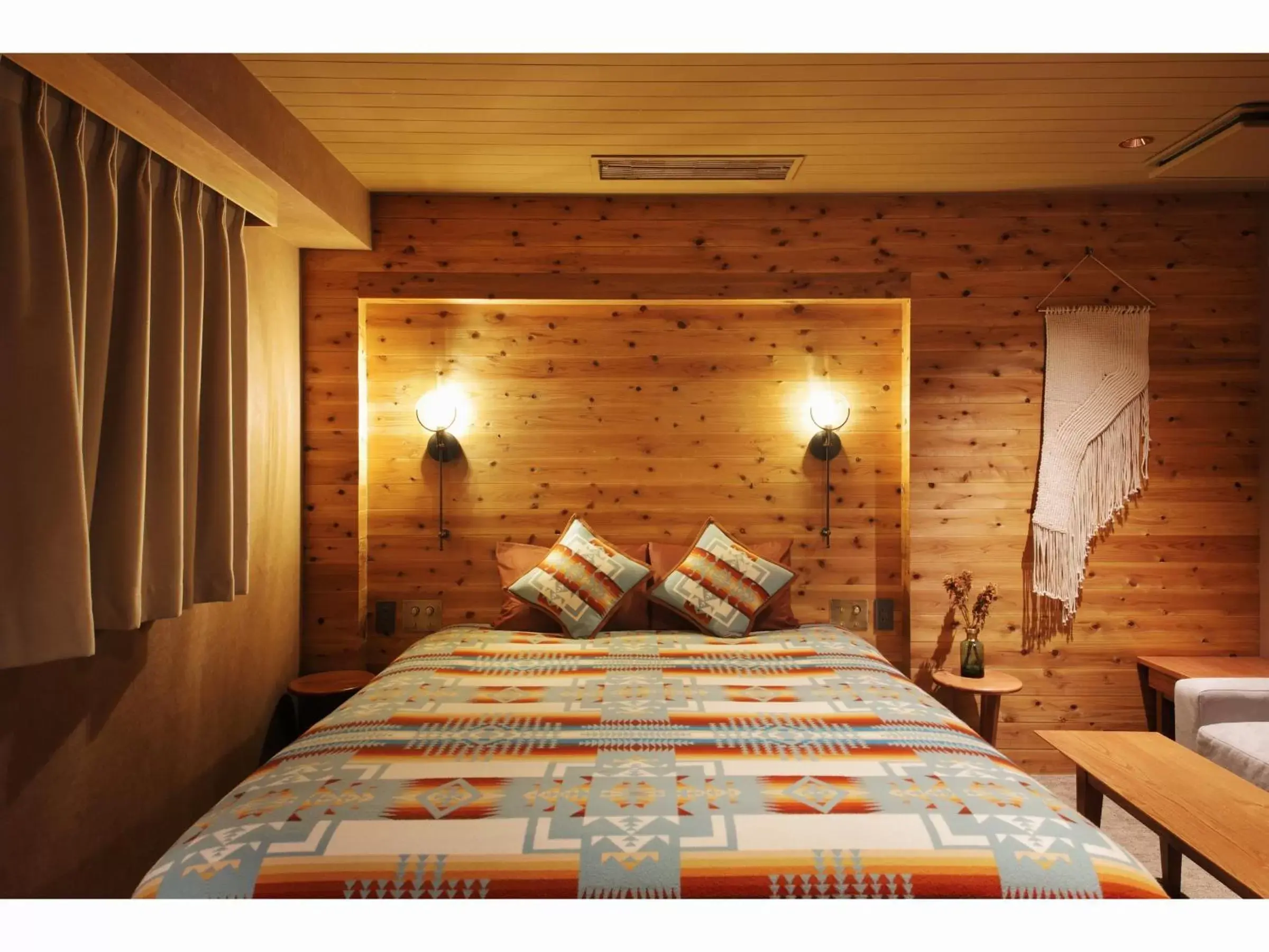 Bed in UNWIND HOTEL&BAR SAPPORO