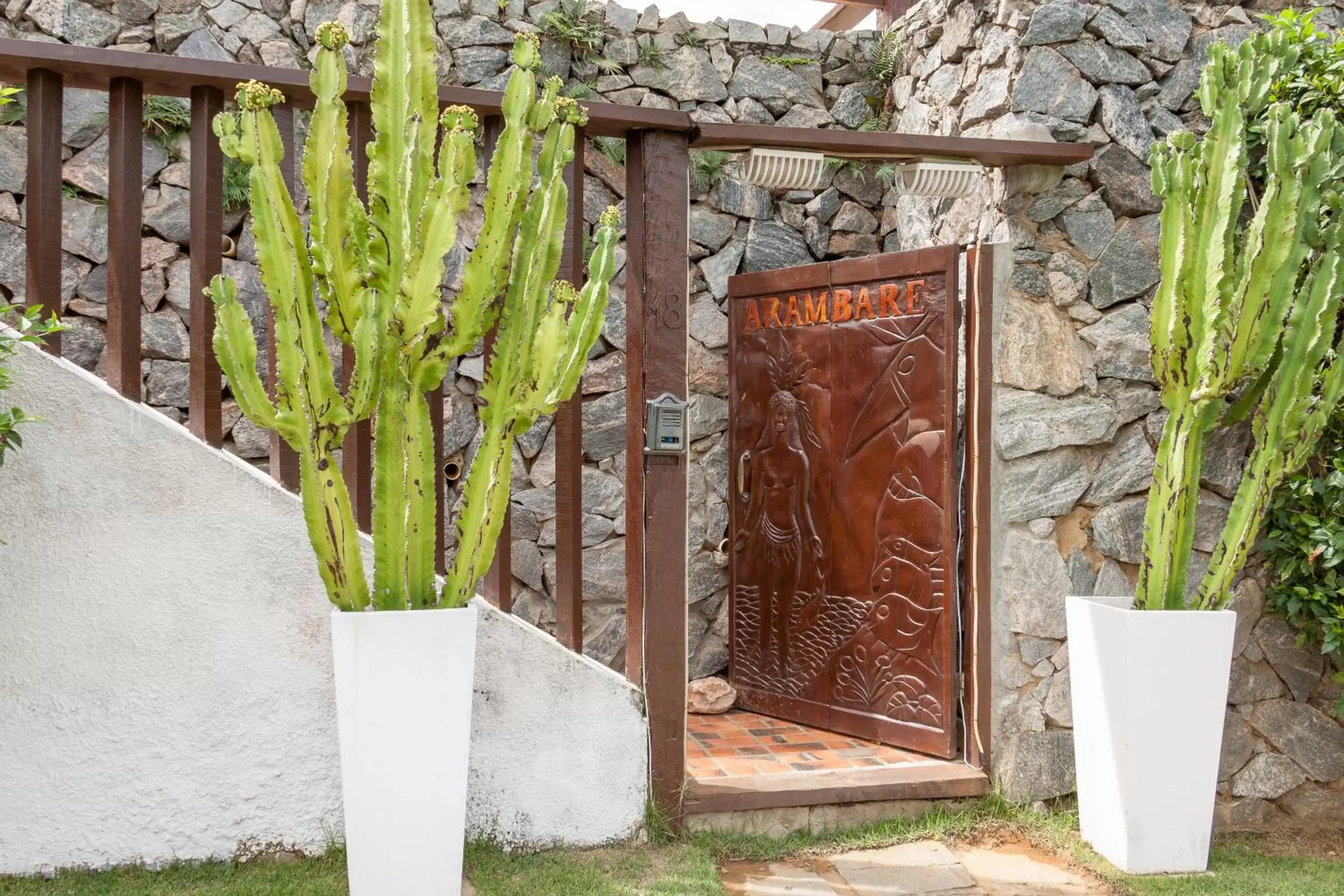 Facade/entrance in Buzios Arambaré Hotel Facade/entrance in Buzios Arambaré Hotel