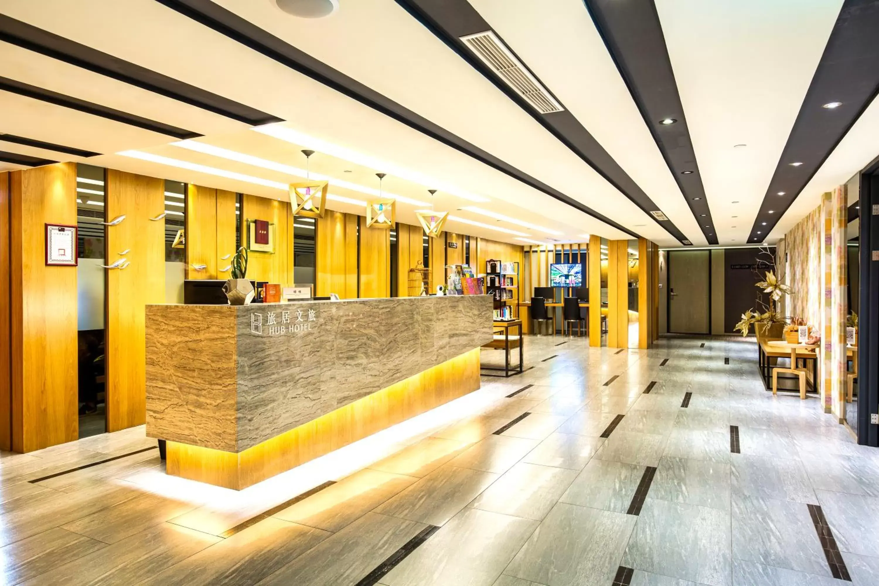 Lobby or reception, Lobby/Reception in Hub Hotel Kaohsiung Yawan Branch