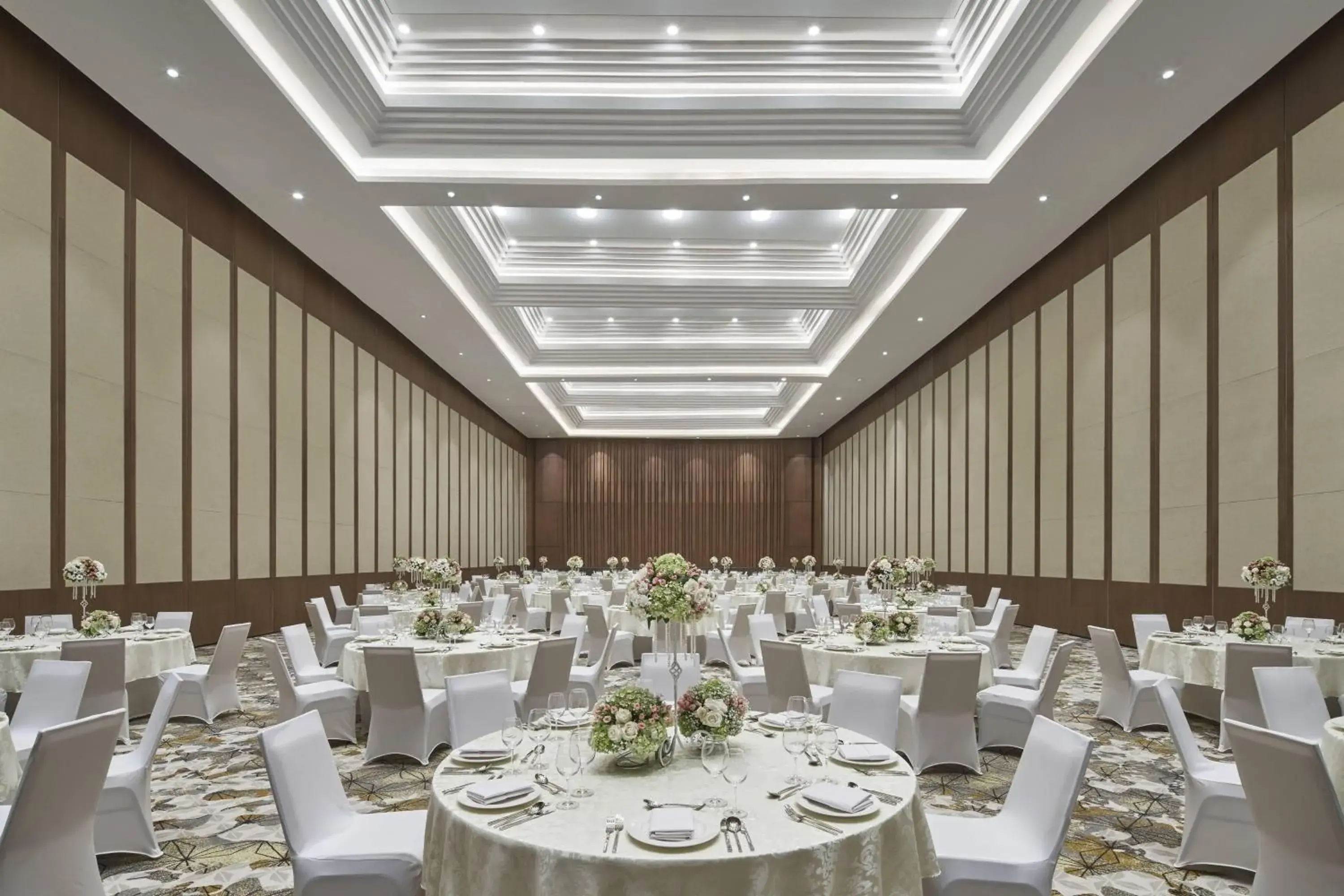 Lobby or reception, Banquet Facilities in Yogyakarta Marriott Hotel