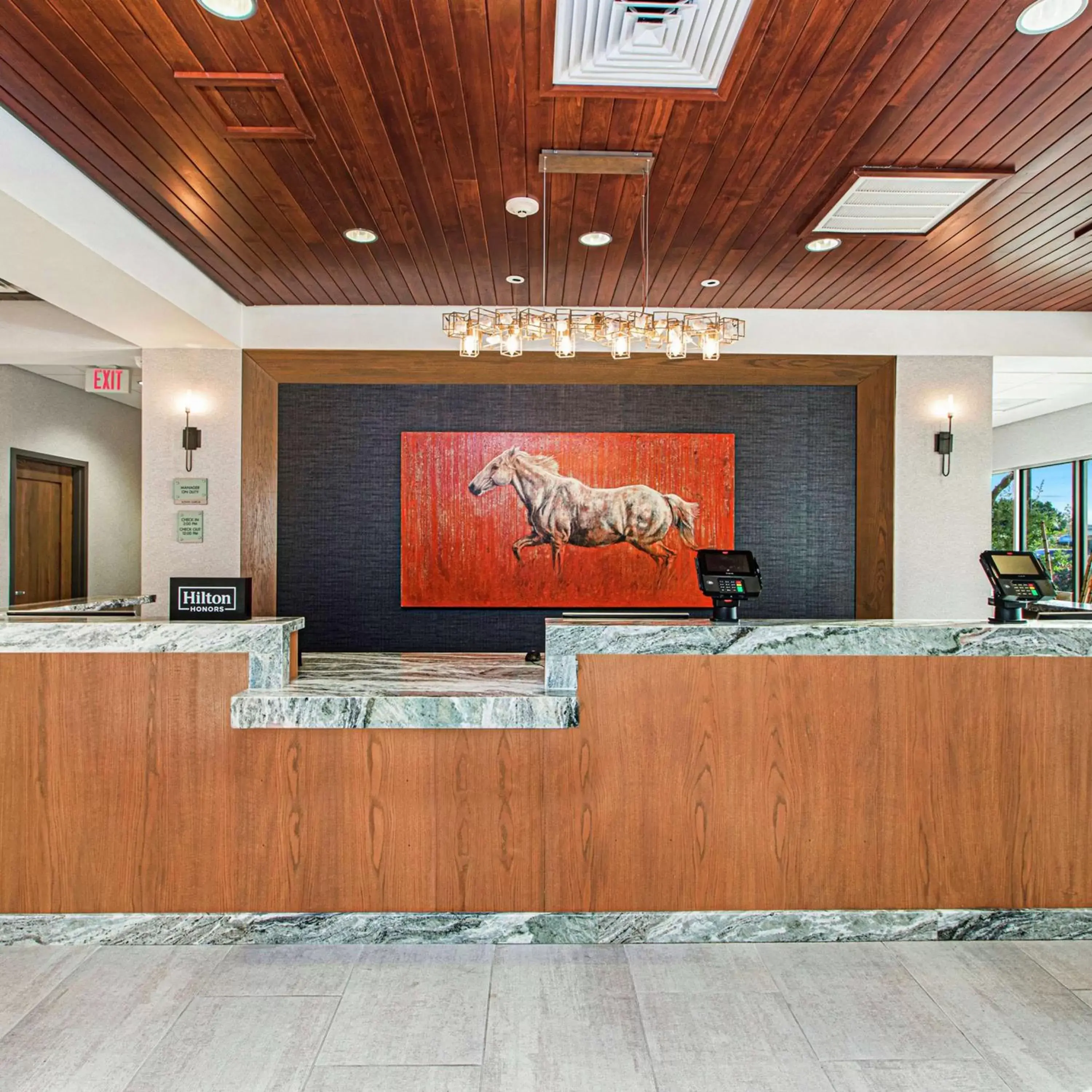 Lobby or reception in DoubleTree by Hilton San Antonio Northwest - La Cantera Lobby or reception in DoubleTree by Hilton San Antonio Northwest - La Cantera