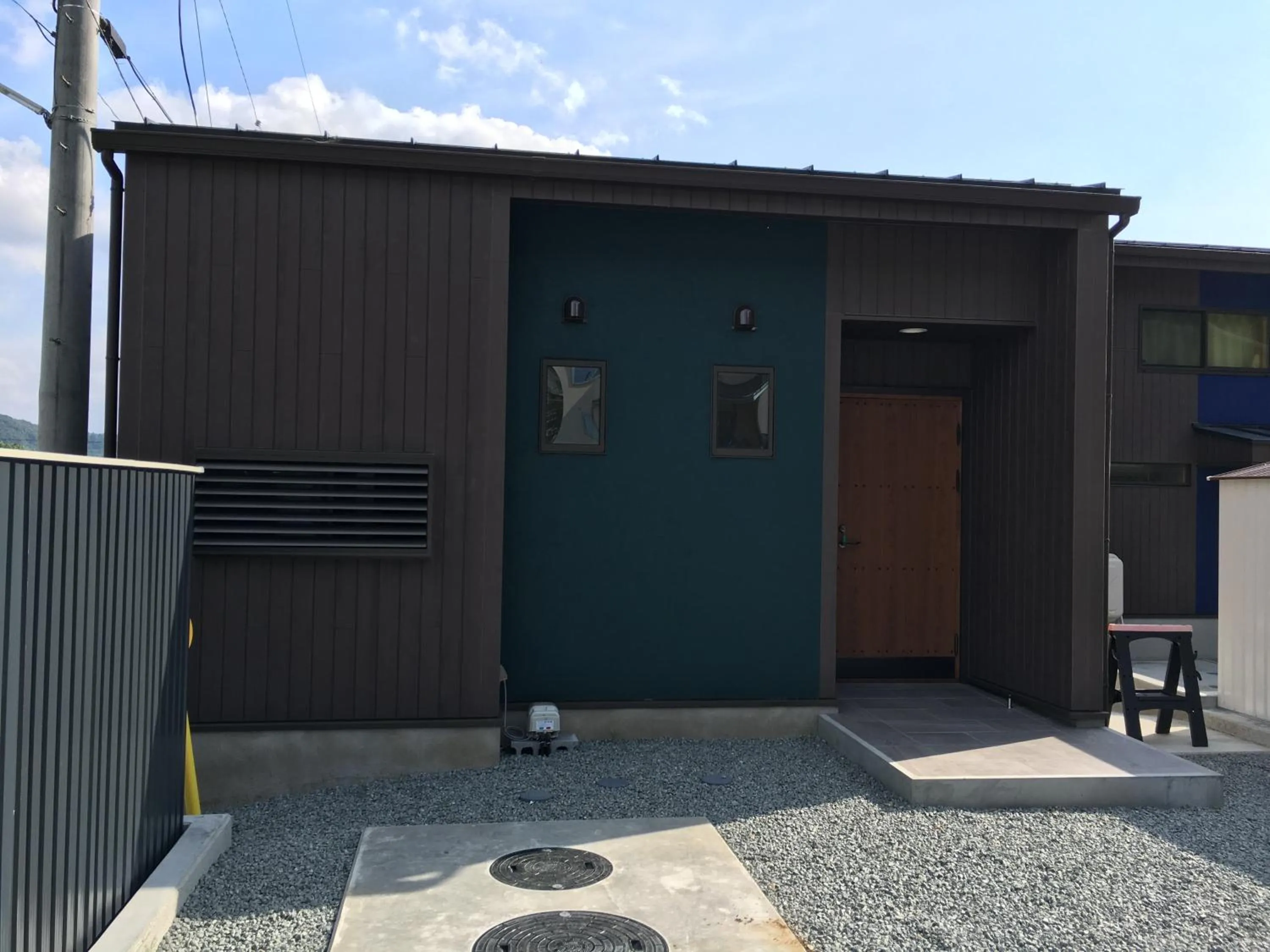 Facade/entrance in Villa Orange Cabin