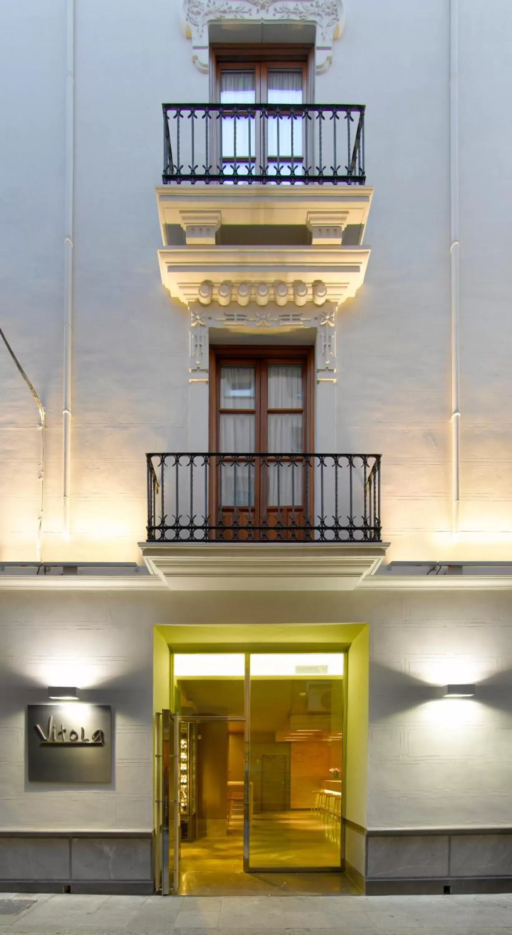 Facade/entrance in Hotel Párraga Siete