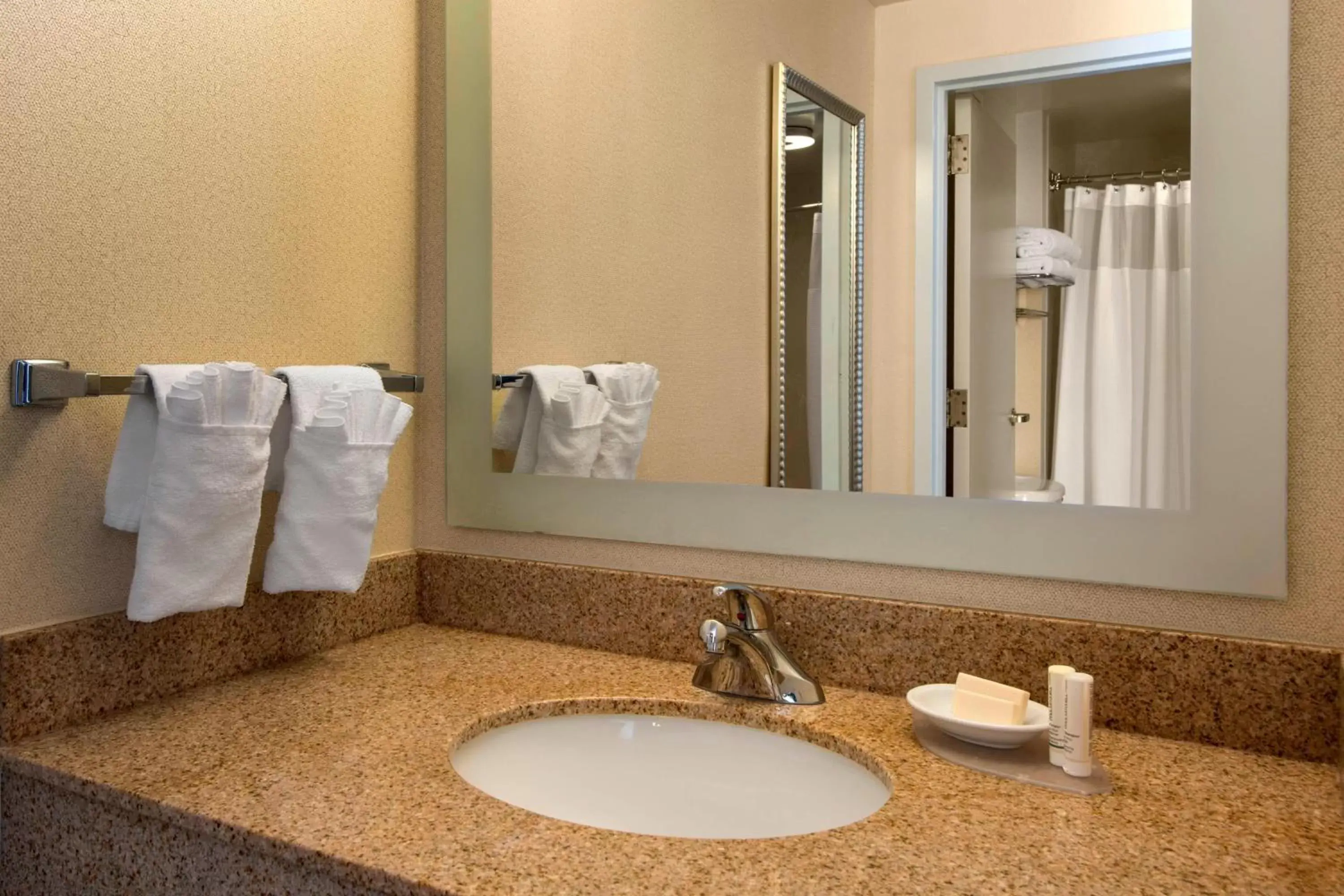 Bathroom in SpringHill Suites by Marriott Charlotte Airport