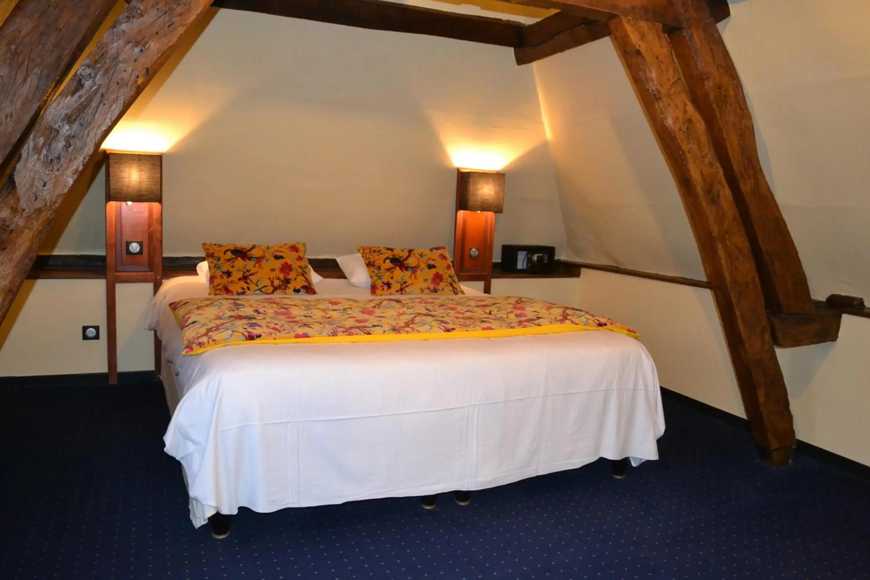 Photo of the whole room, Bed in Logis Les Hauts de Montreuil / Le Patio