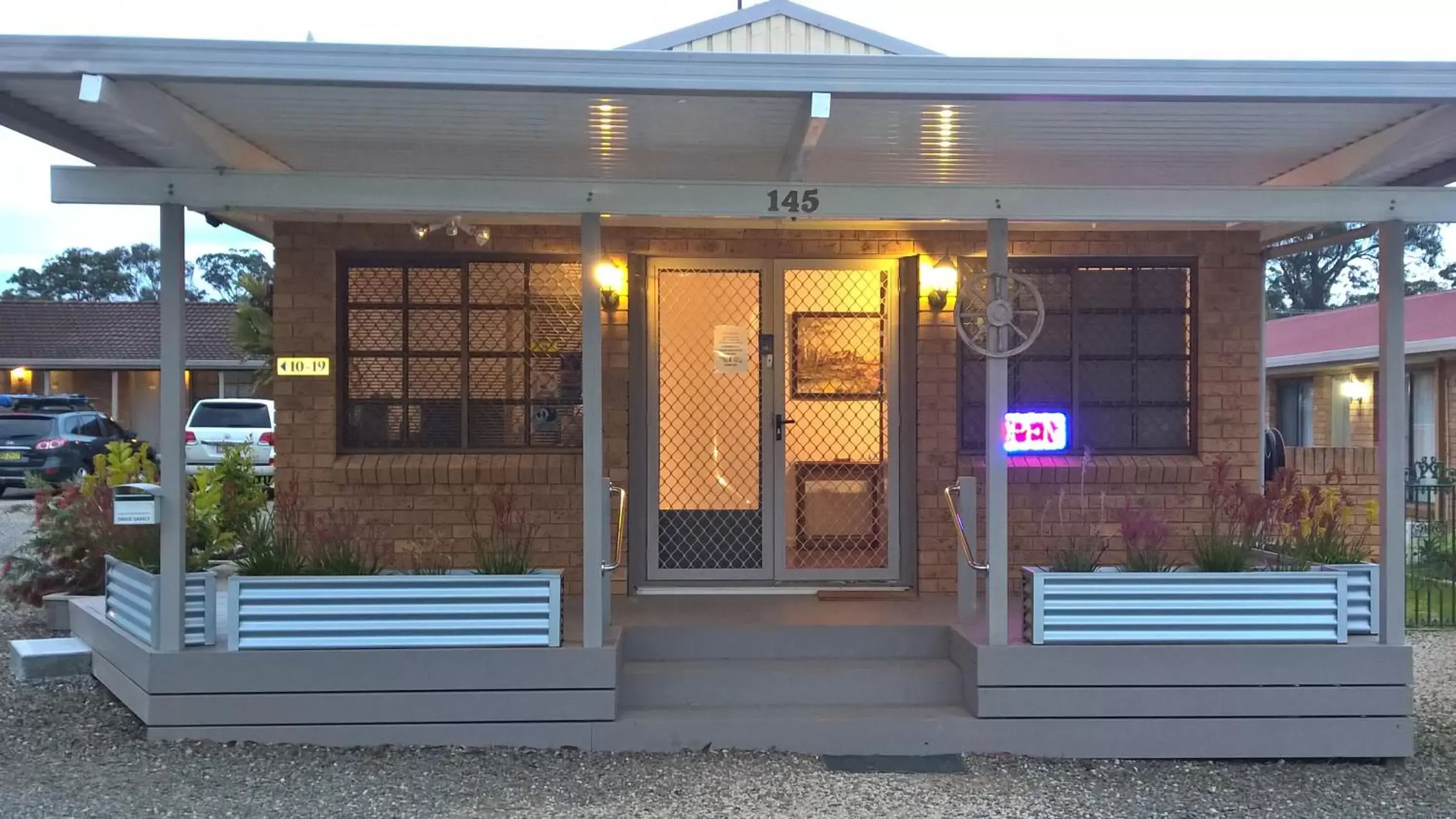 Lobby or reception, Facade/Entrance in Taree Country Motel