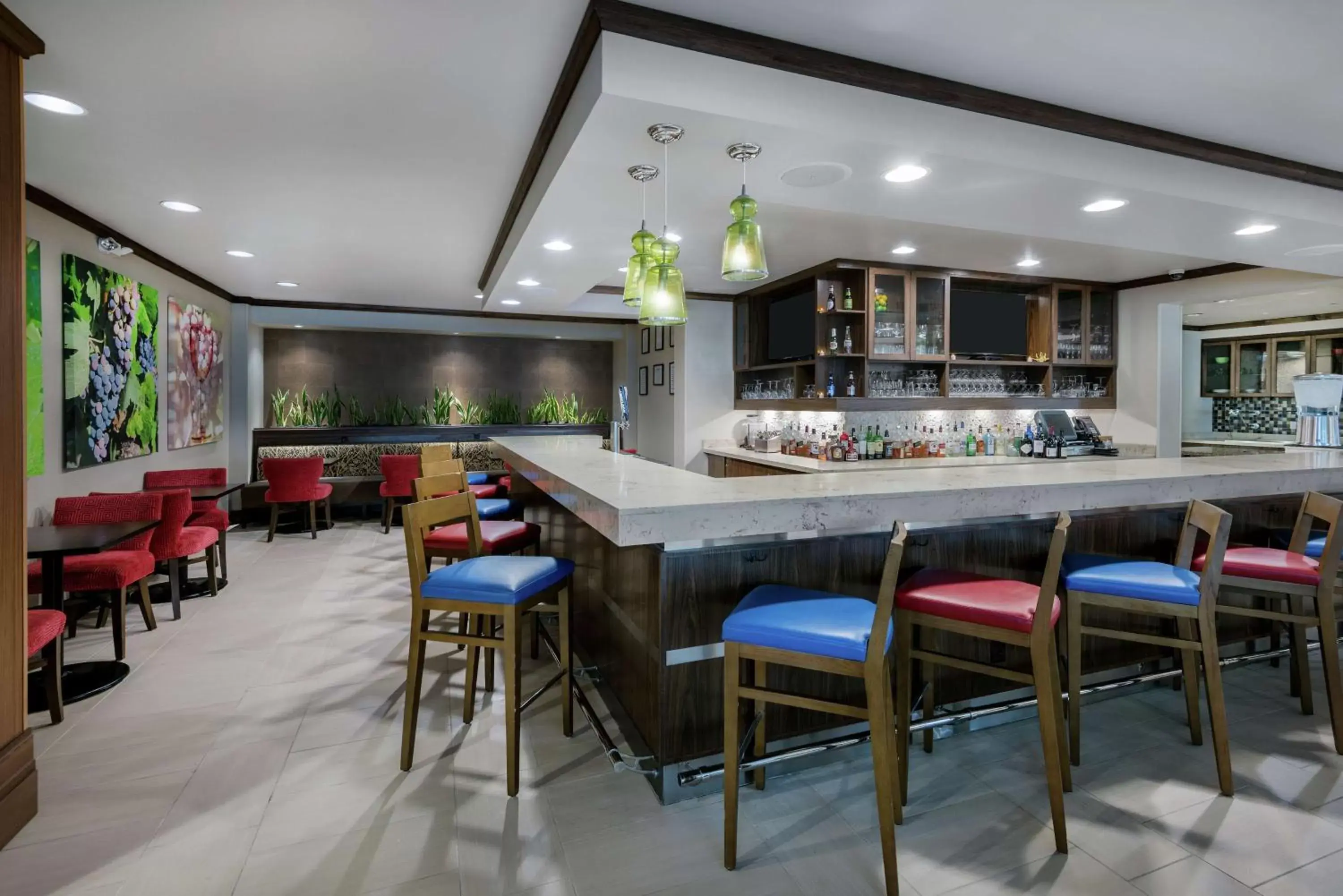 Lounge or bar, Restaurant/Places to Eat in Hilton Garden Inn San Antonio/Rim Pass Drive