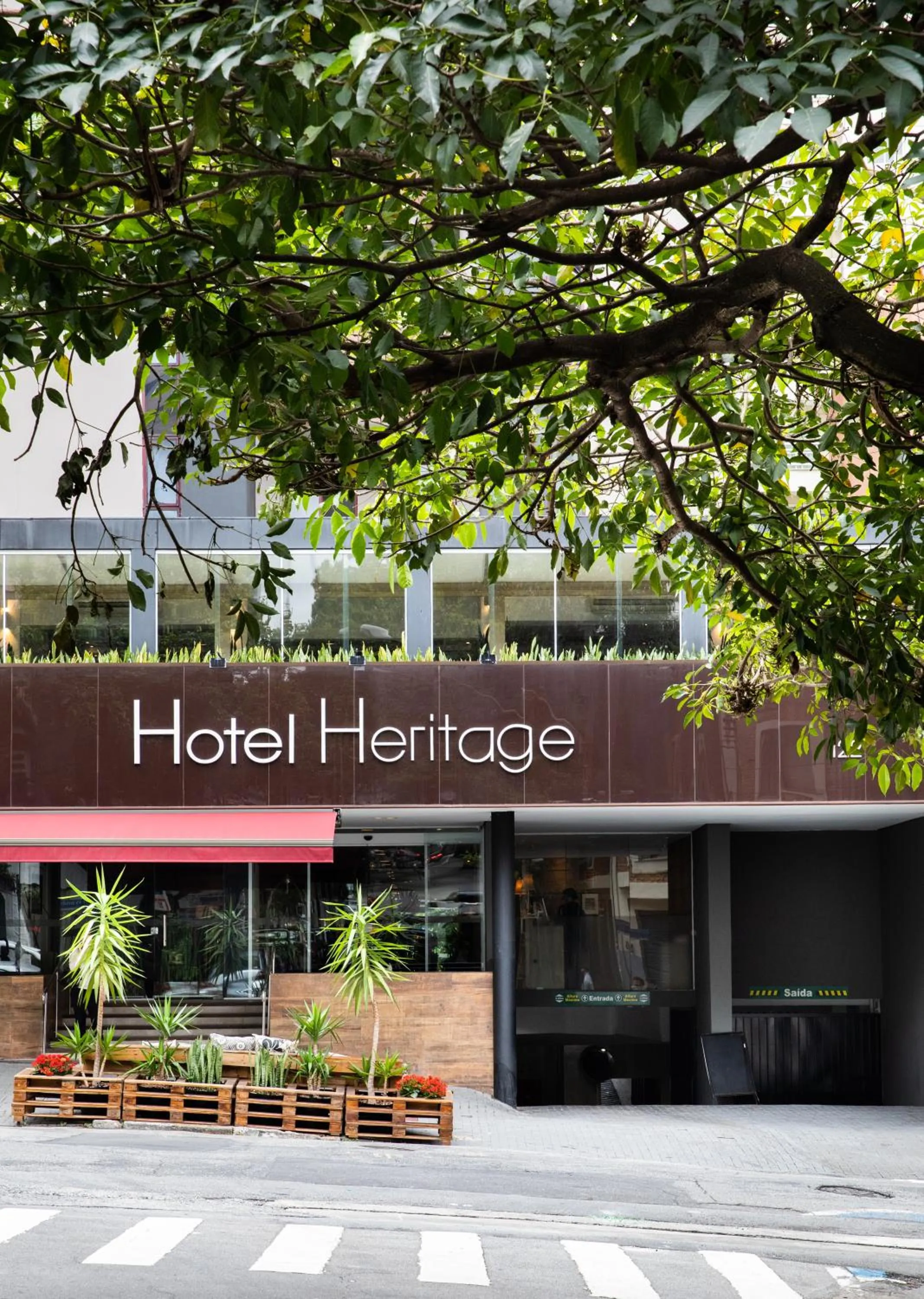 Facade/entrance in Hotel Heritage