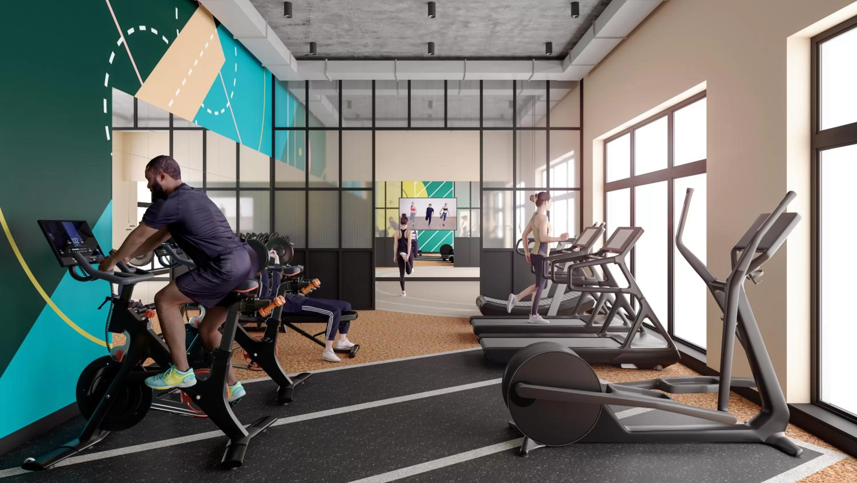 Fitness centre/facilities in Caption By Hyatt Beale Street Memphis