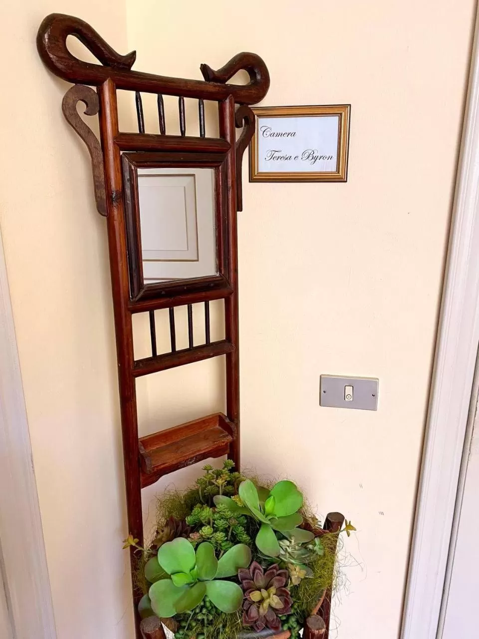 Decorative detail in Casa Masoli