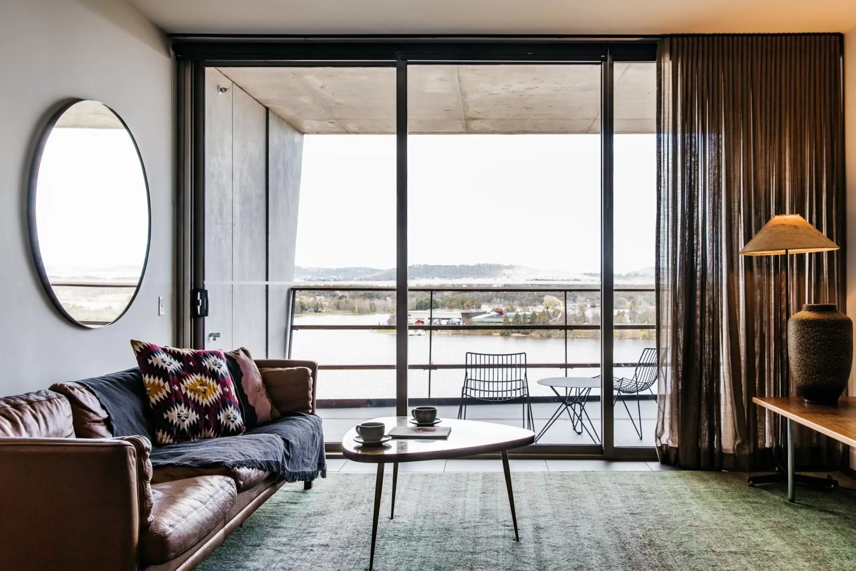 Living room, Seating Area in Nishi Apartments Eco Living by Ovolo