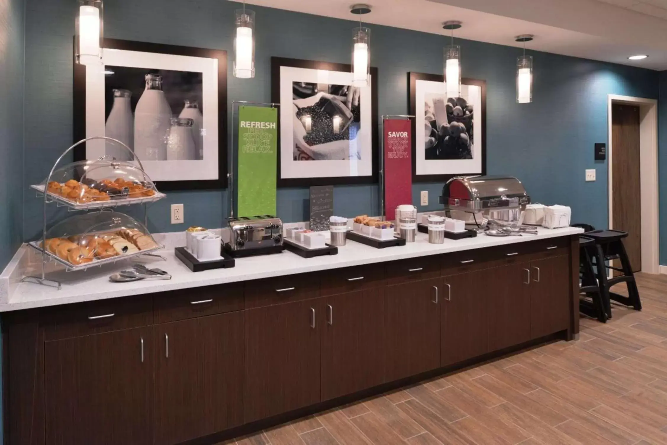 Dining area, Restaurant/Places to Eat in Hampton Inn Leavenworth