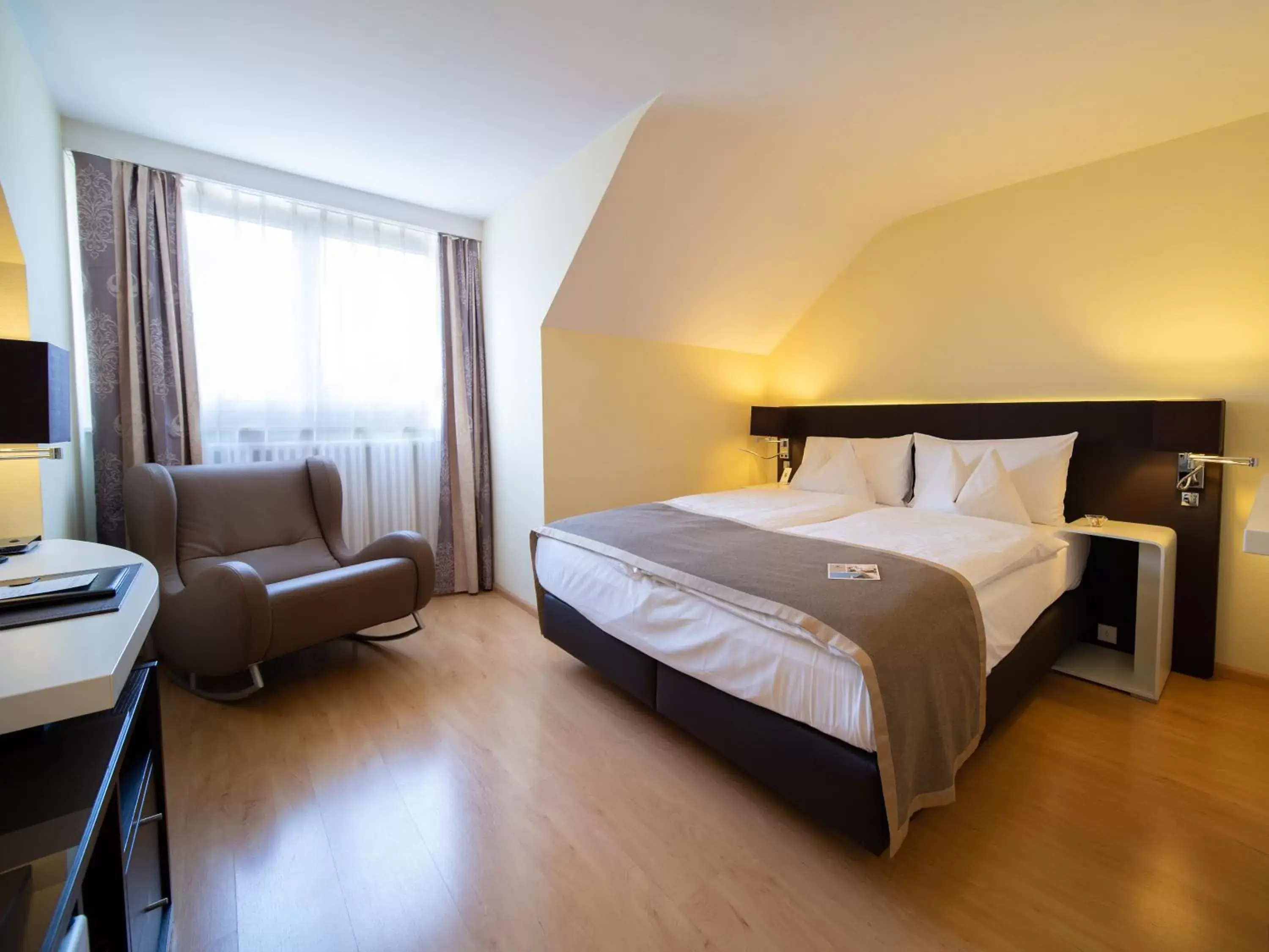 Photo of the whole room, Bed in Hotel Spalentor - Ihr sympathisches Stadthotel
