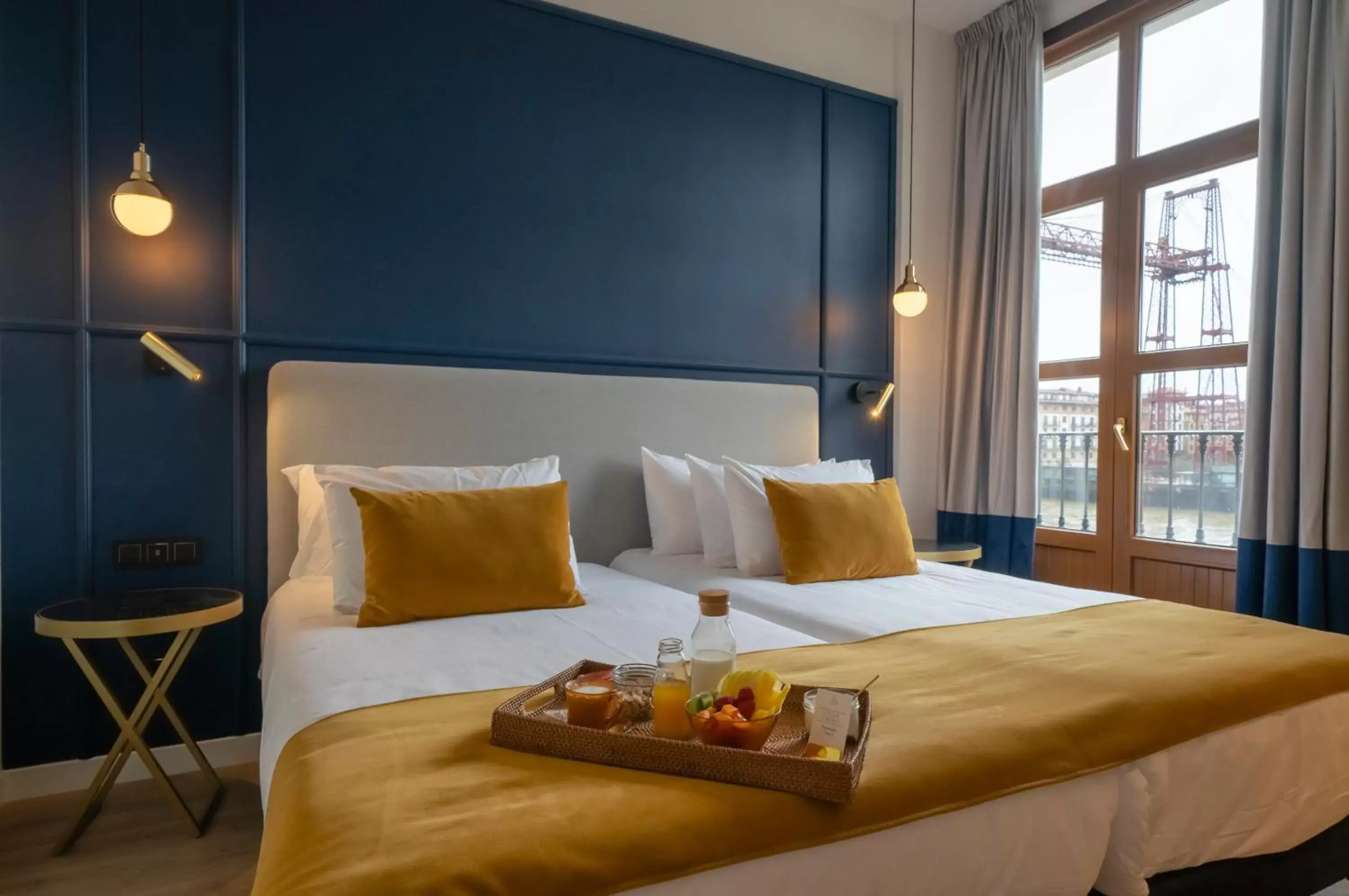 Bed in Puente Colgante Boutique Hotel