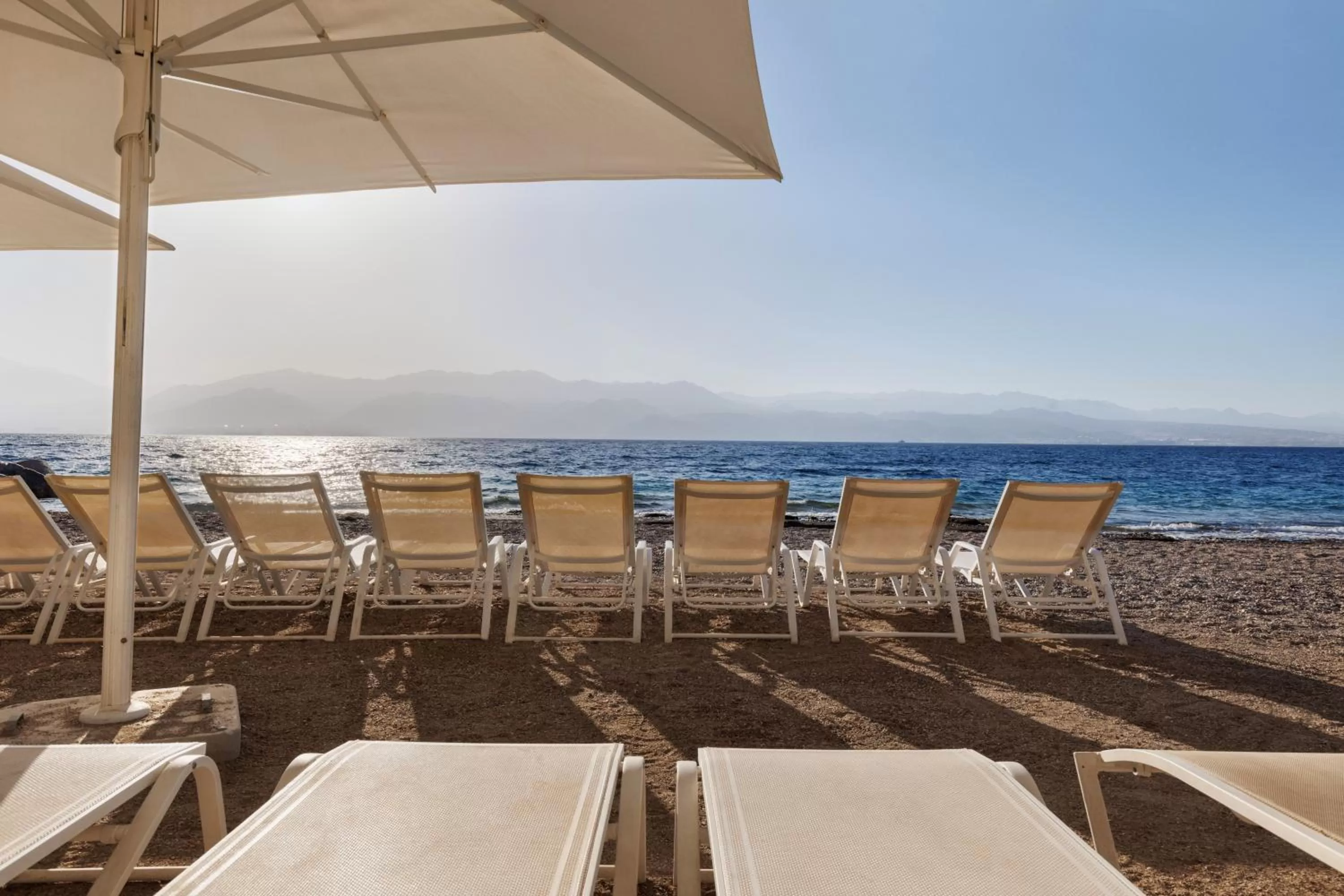 Beach in Herbert Samuel The Reef Eilat