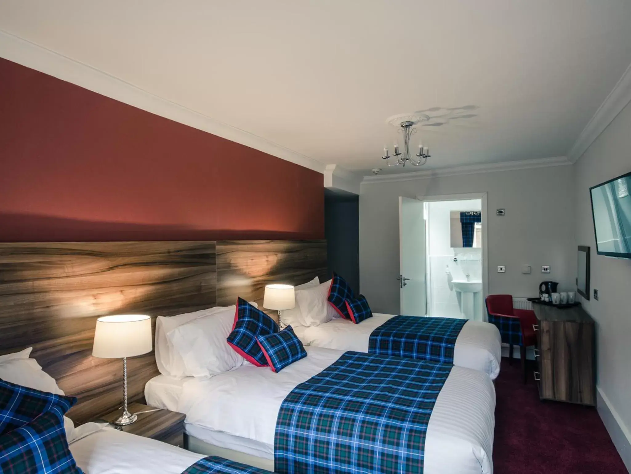 Bed in Argyll Western Hotel