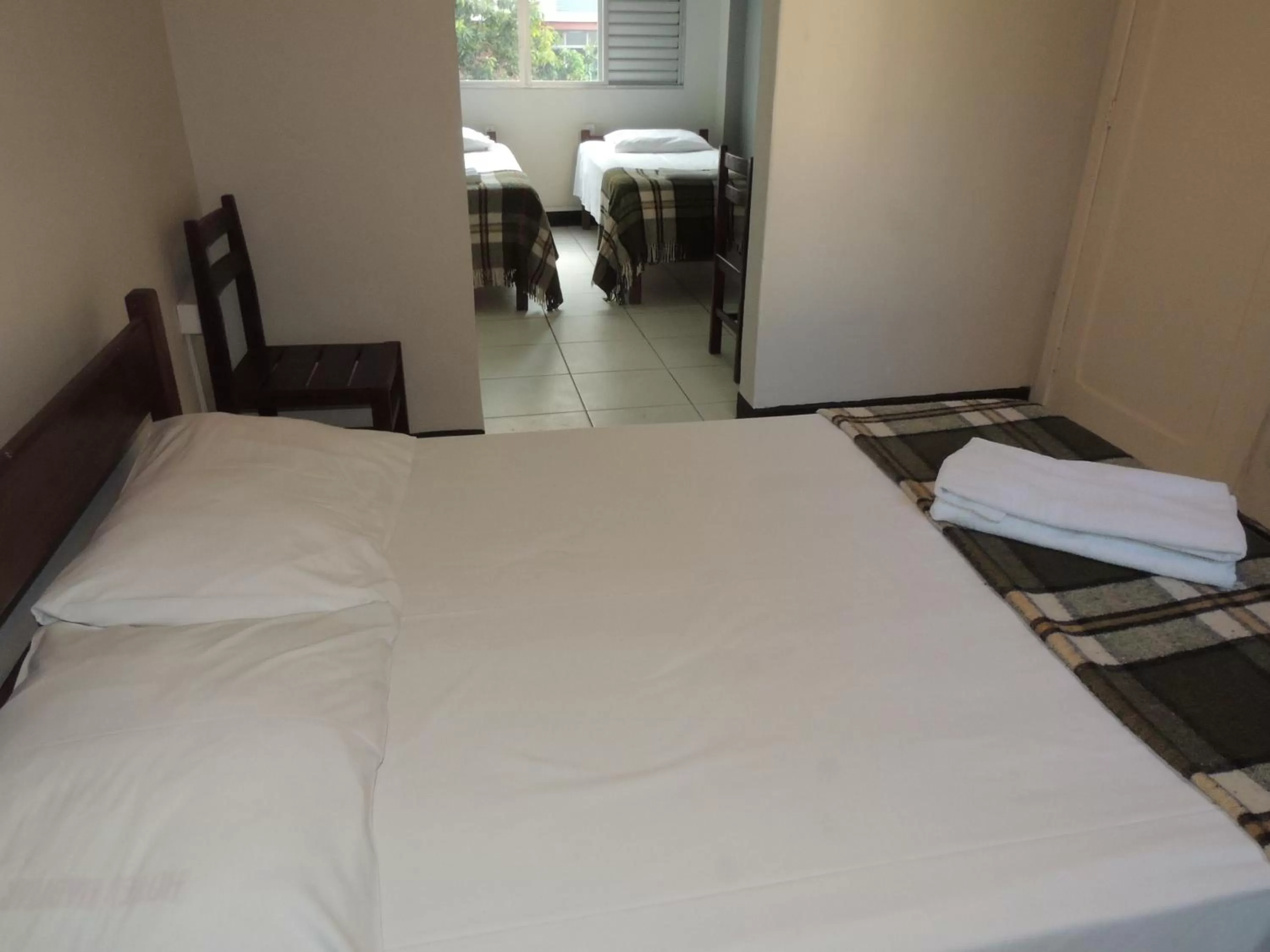 Bed in Hotel Economy 888 - Próximo a Praça da Estação e Rodoviária