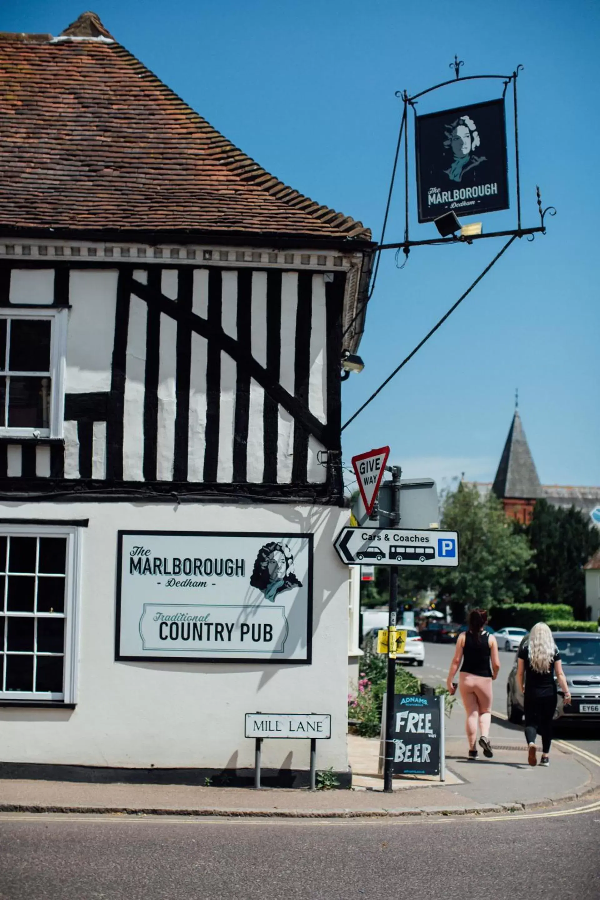 Property building in The Marlborough Dedham