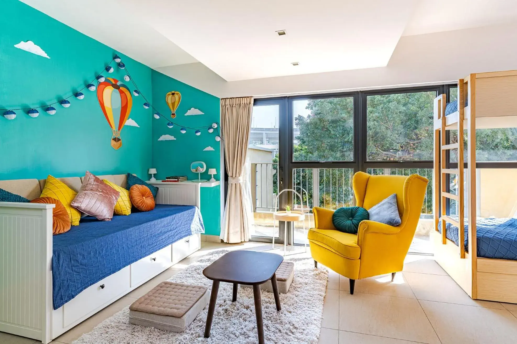 Living room, Seating Area in Solar Villas