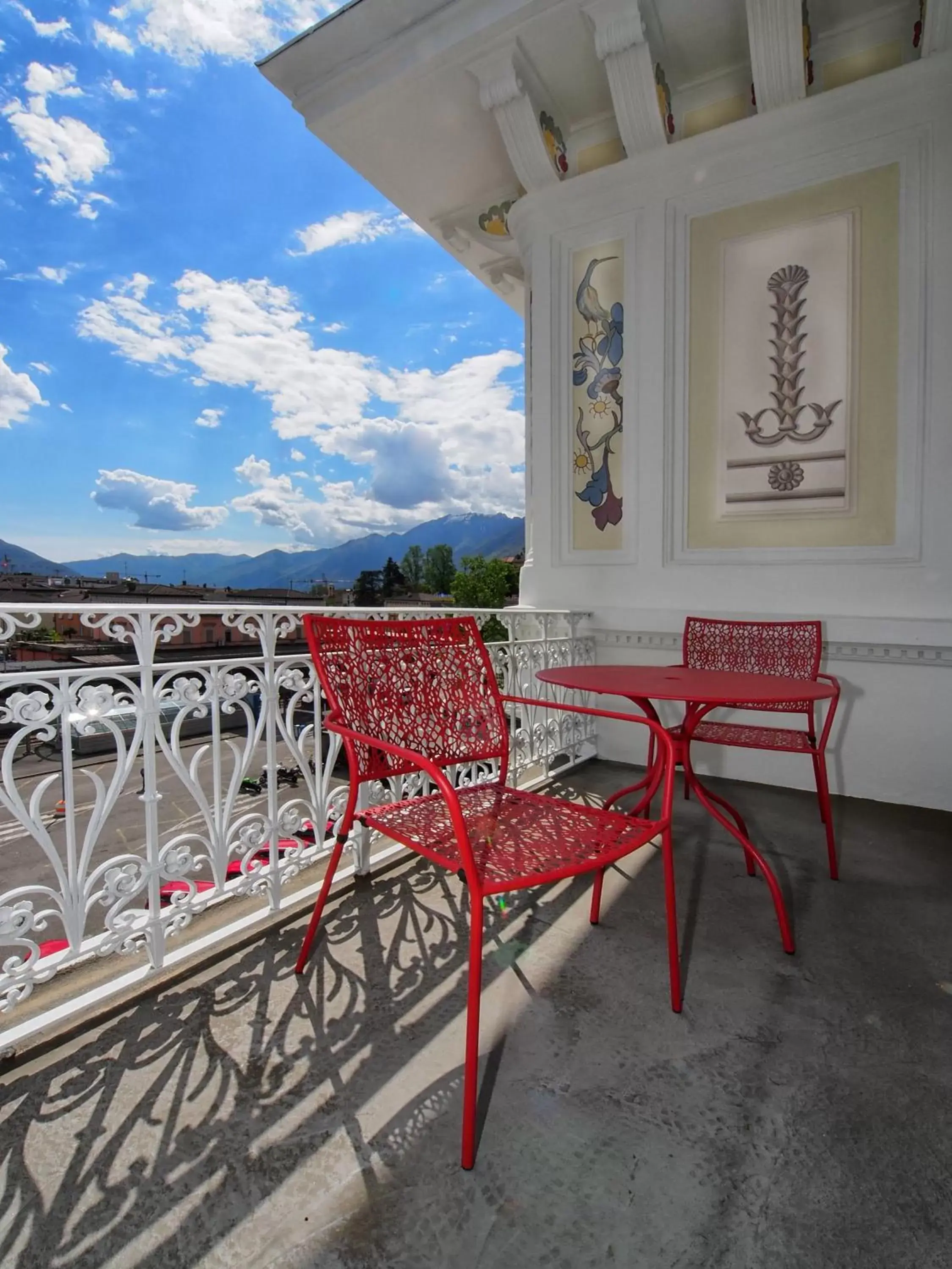 Balcony/Terrace in Hotel Rio Garni